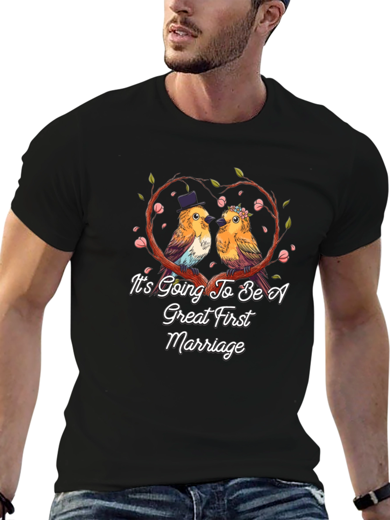 Great First Marriage Bird T-Shirt