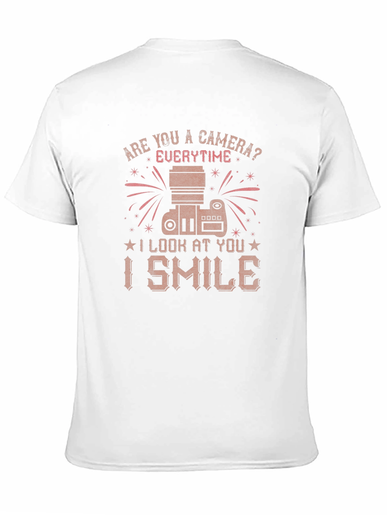 Funny Camera Lover T-Shirt: Are You a Camera?