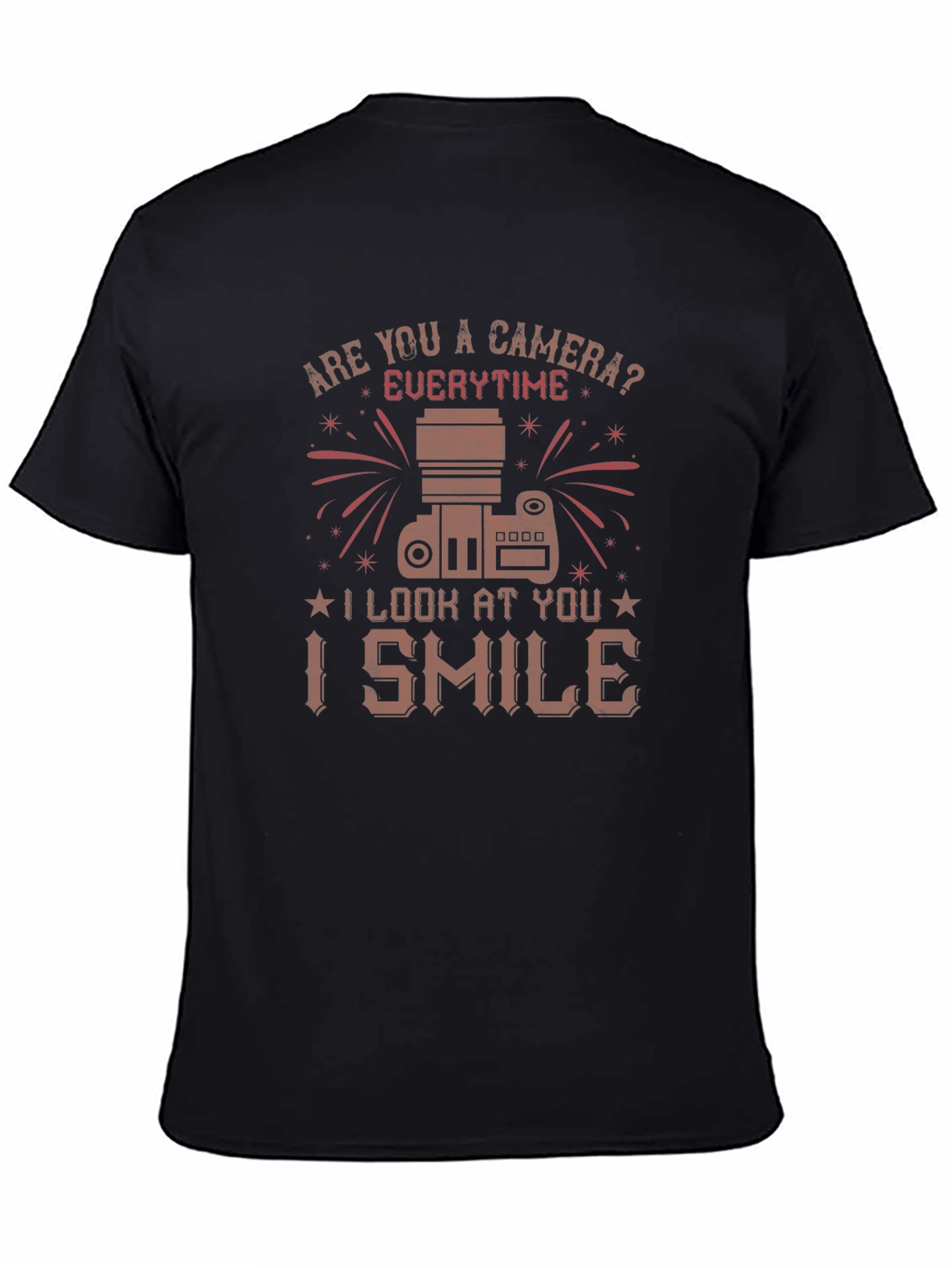 Funny Camera Lover T-Shirt: Are You a Camera?