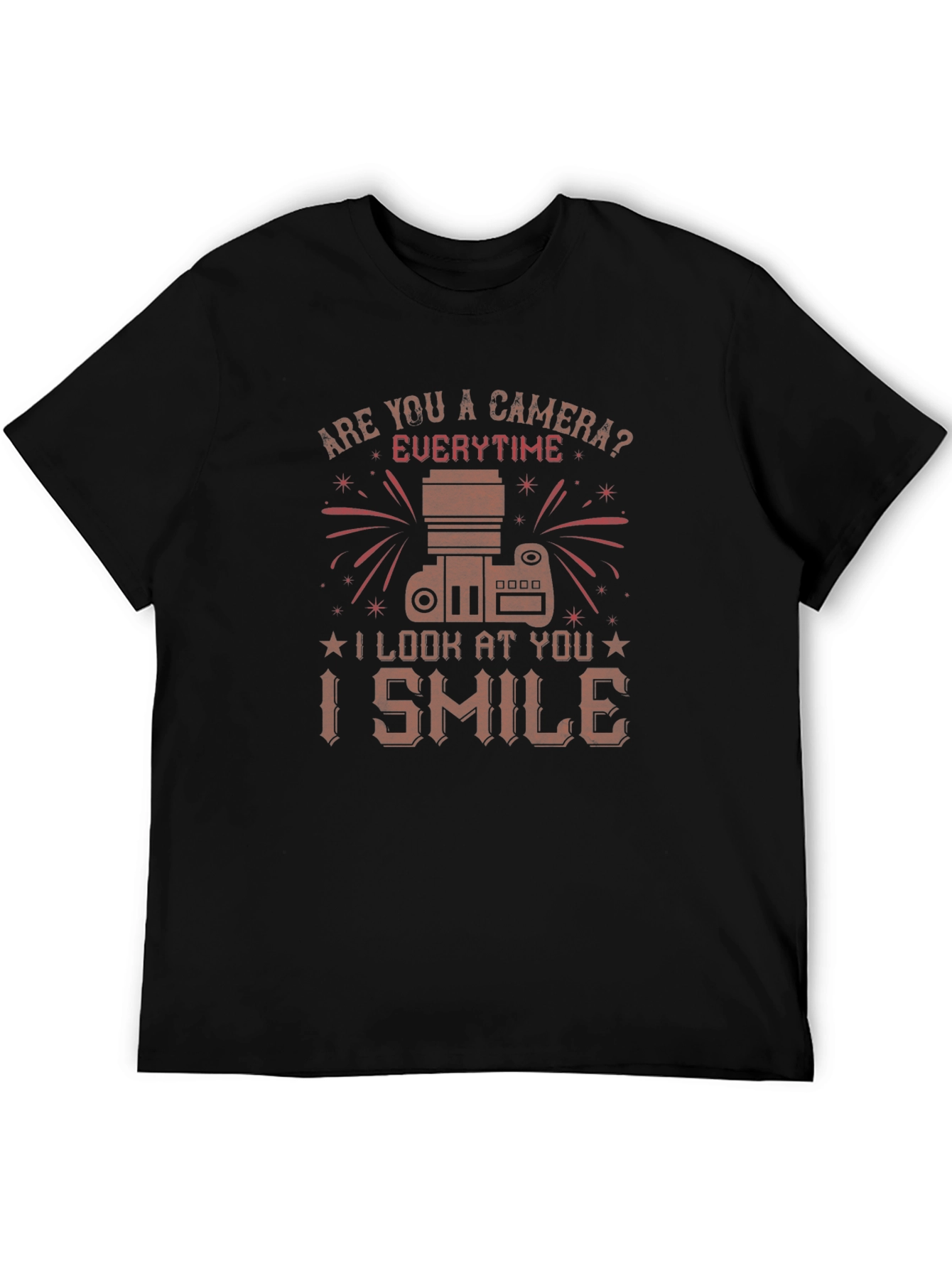 Funny Camera Lover T-Shirt: Are You a Camera?
