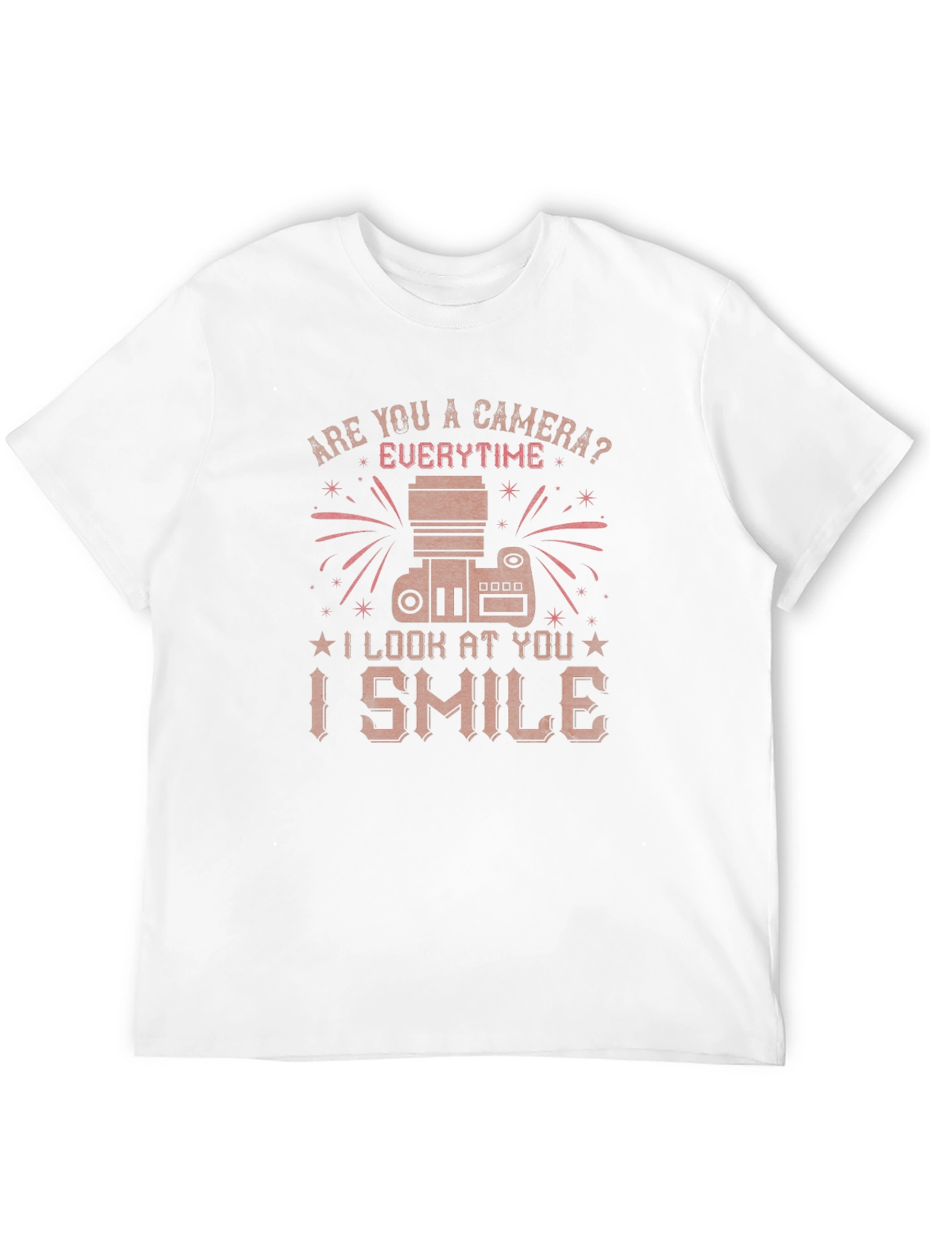 Funny Camera Lover T-Shirt: Are You a Camera?
