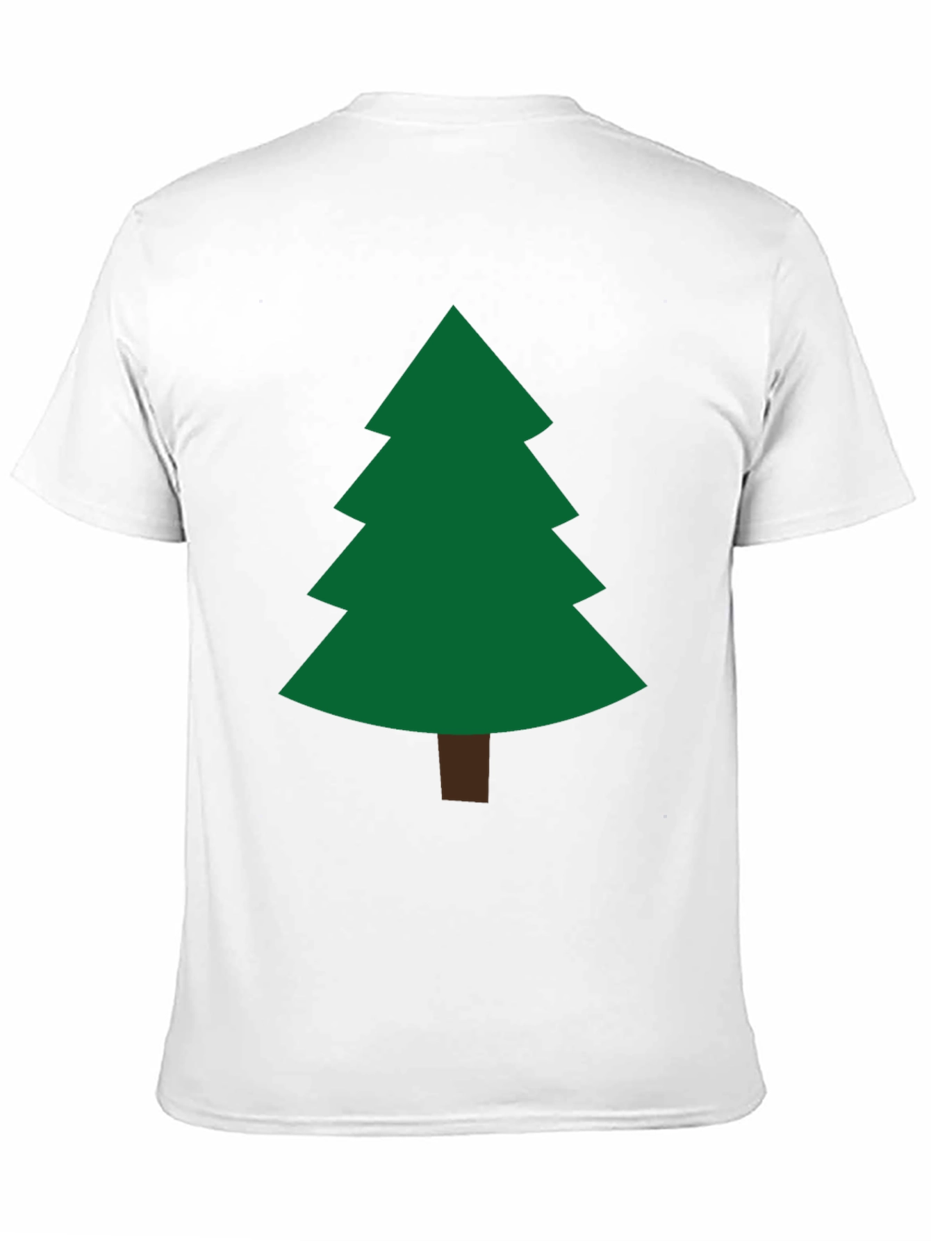 Festive Christmas Tree Graphic Tee - Holiday Apparel