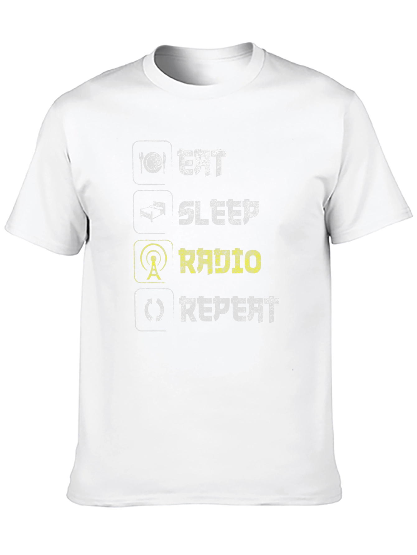 Eat Sleep Radio Repeat T-Shirt