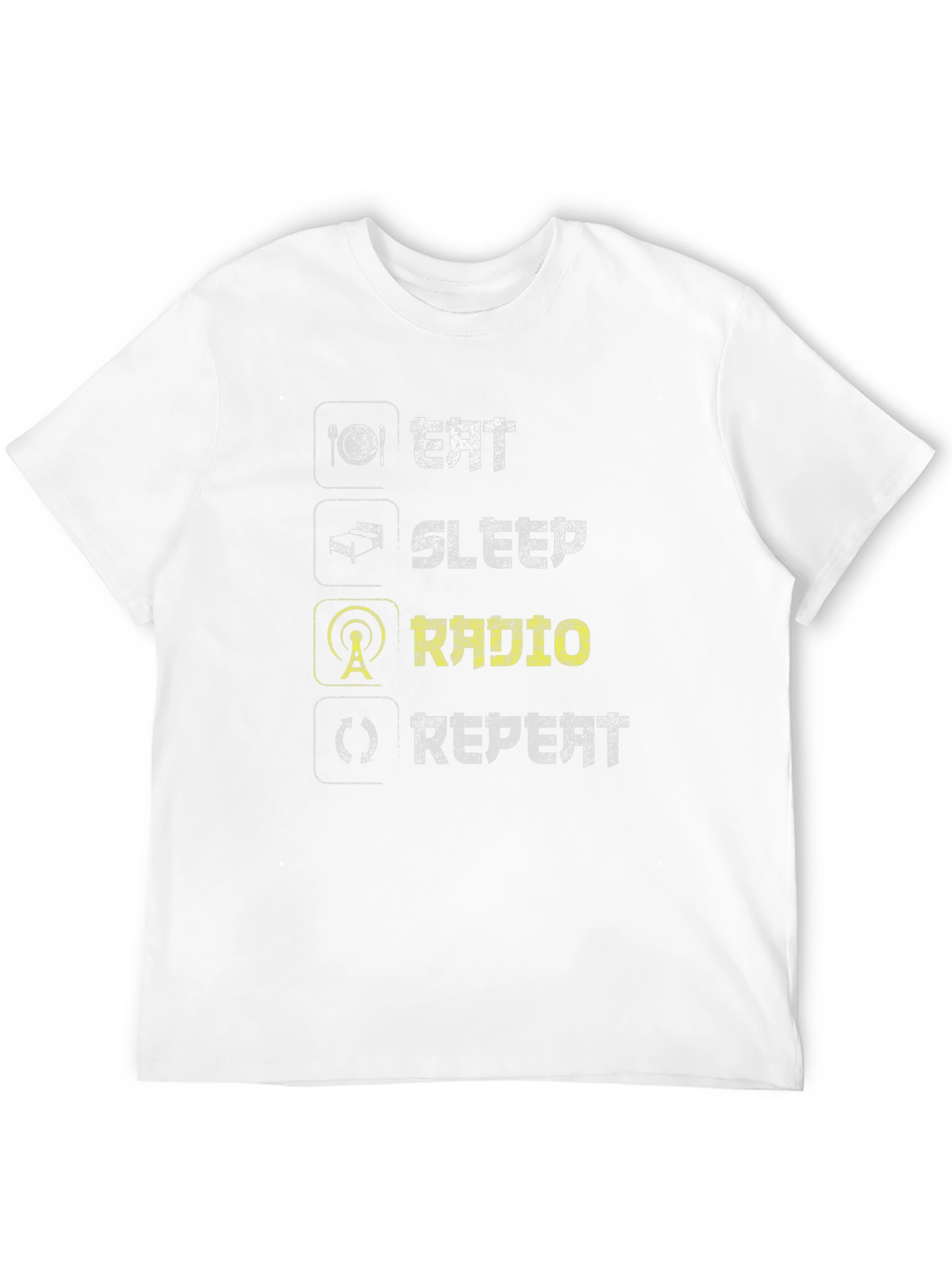 Eat Sleep Radio Repeat T-Shirt