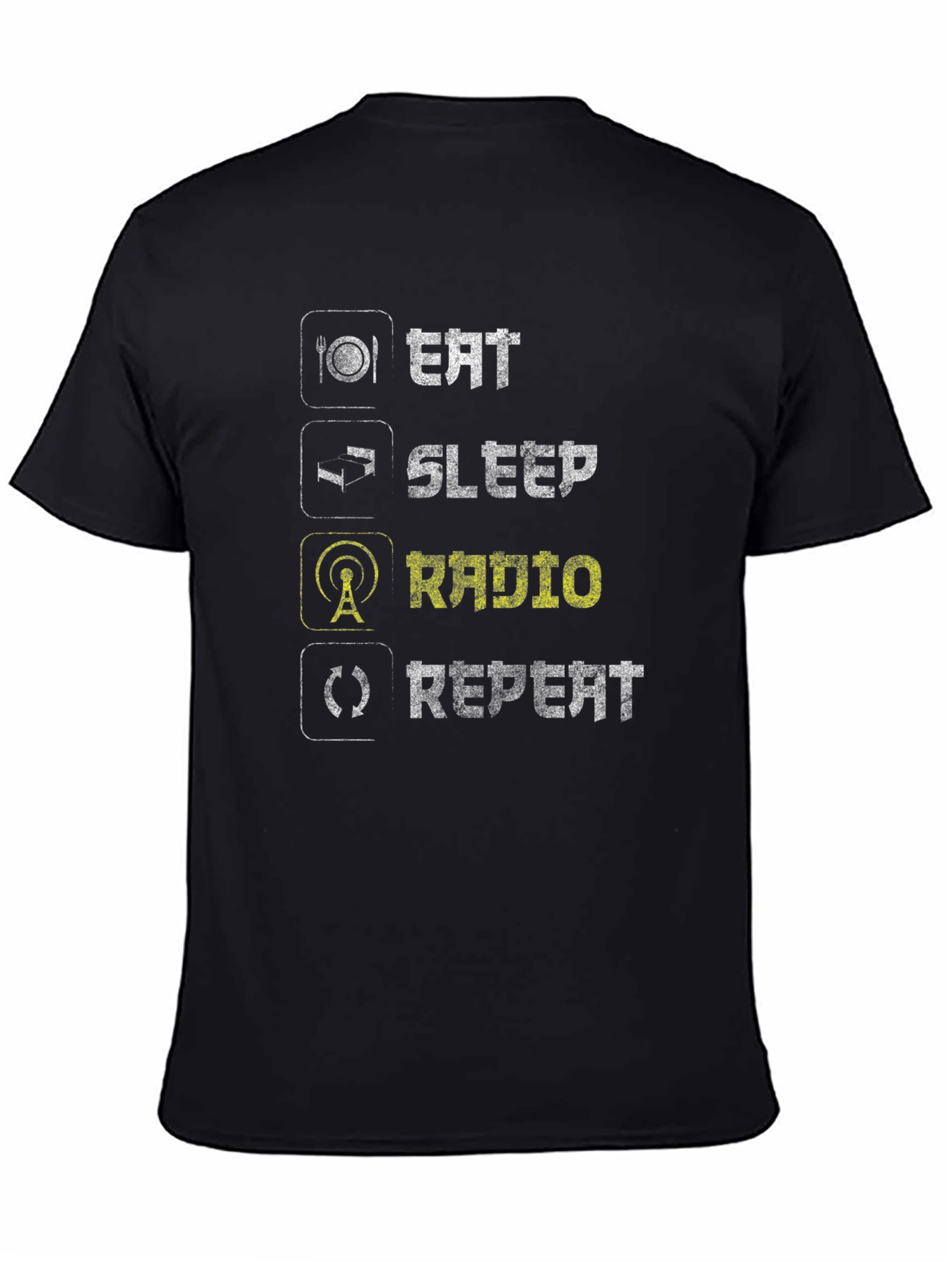 Eat Sleep Radio Repeat T-Shirt