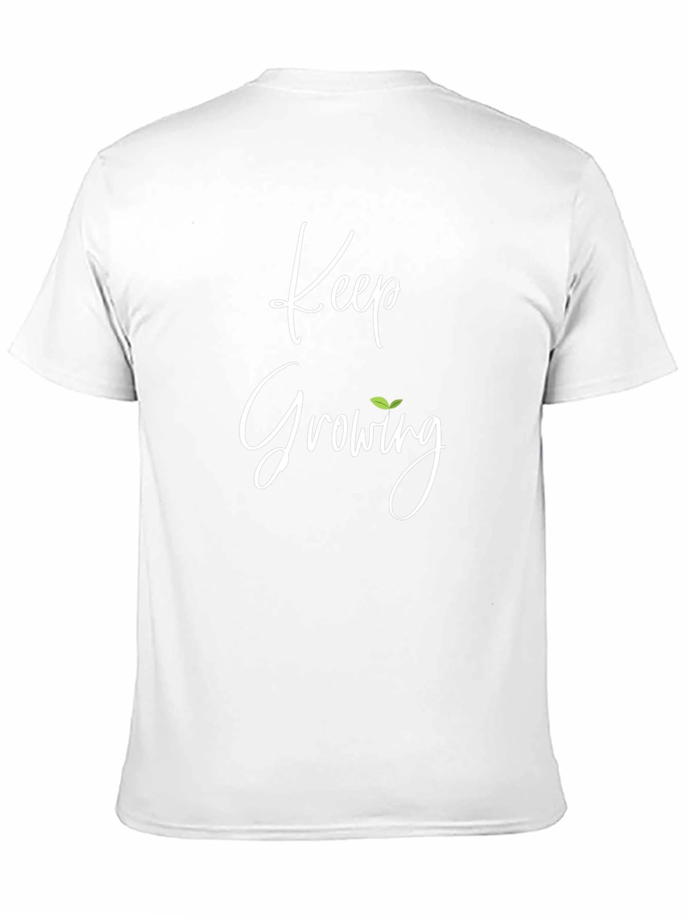 Keep Growing Black T-Shirt