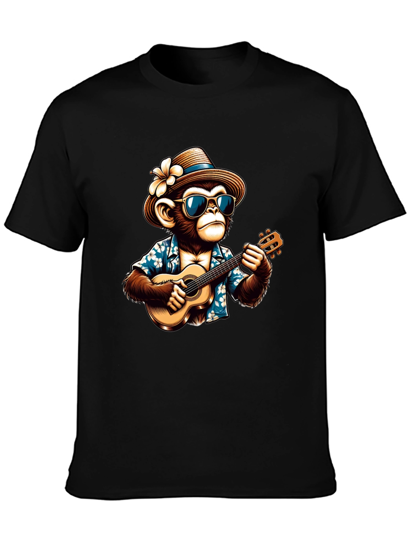 Cool Monkey Hawaiian Shirt T-Shirt