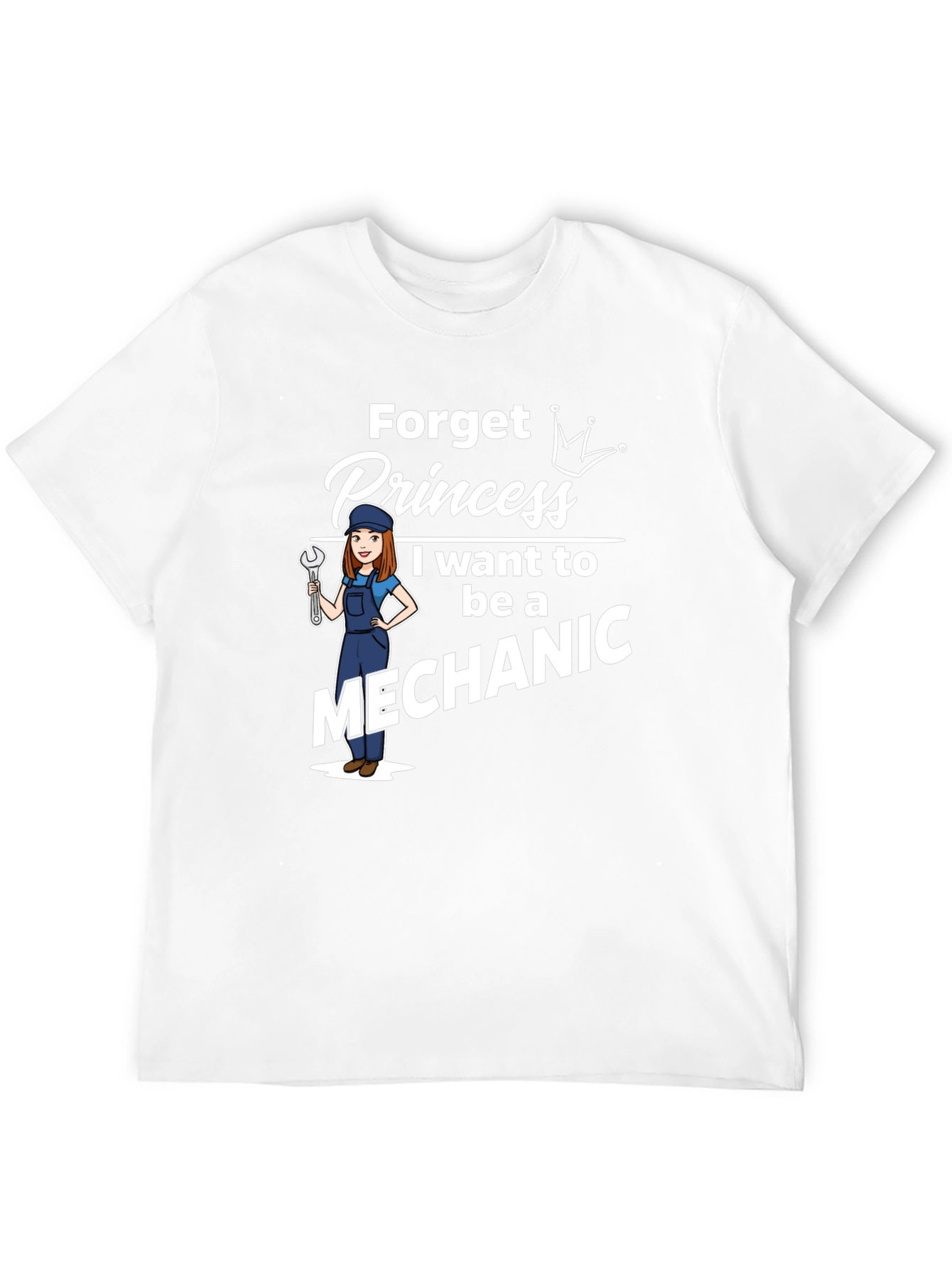 Mechanic Princess T-Shirt: Career Pride Tee