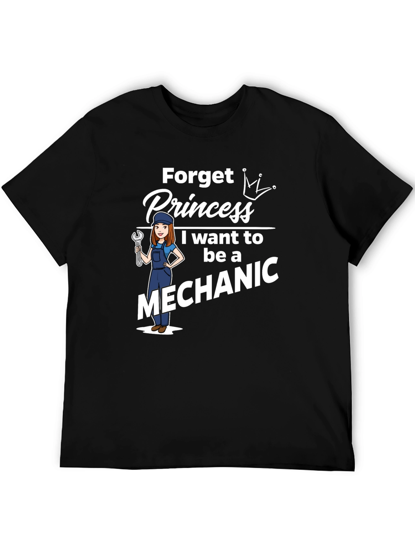 Mechanic Princess T-Shirt: Career Pride Tee