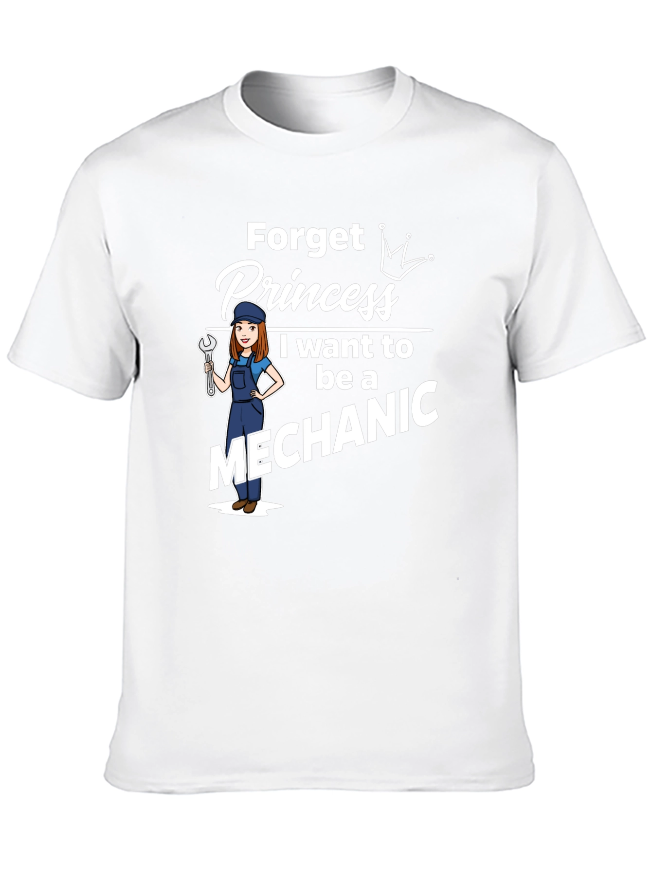 Mechanic Princess T-Shirt: Career Pride Tee