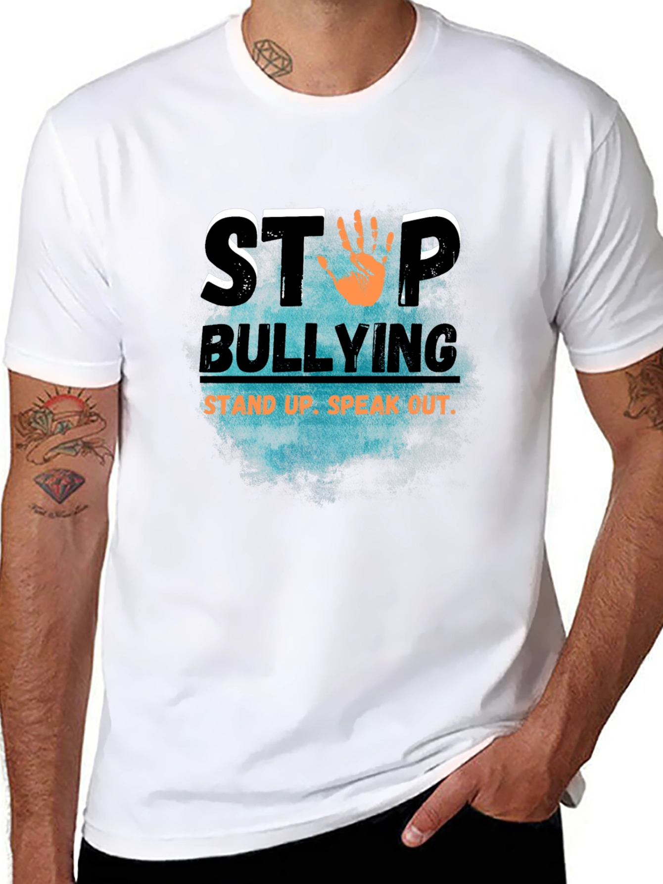 Stop Bullying T-Shirt - Stand Up Speak Out
