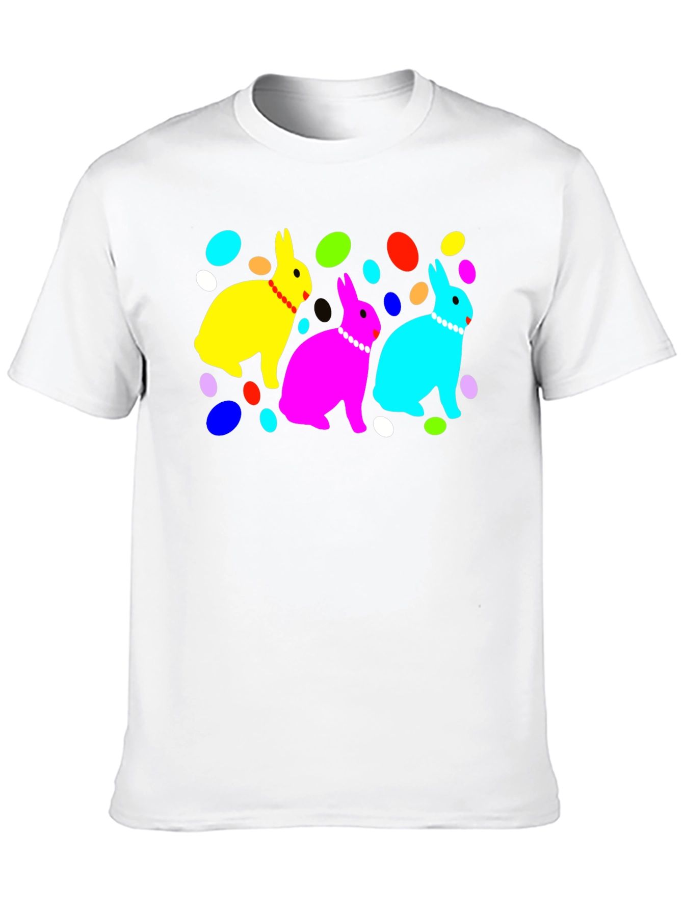 Vibrant Easter Bunny Graphic Tee