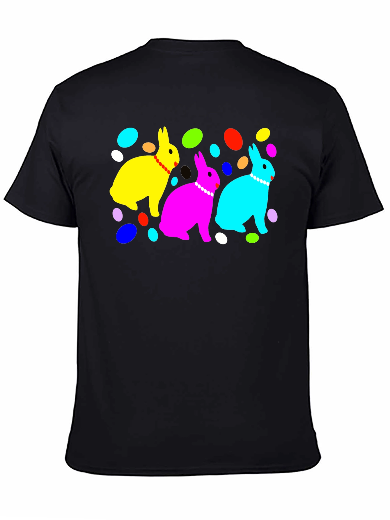 Vibrant Easter Bunny Graphic Tee