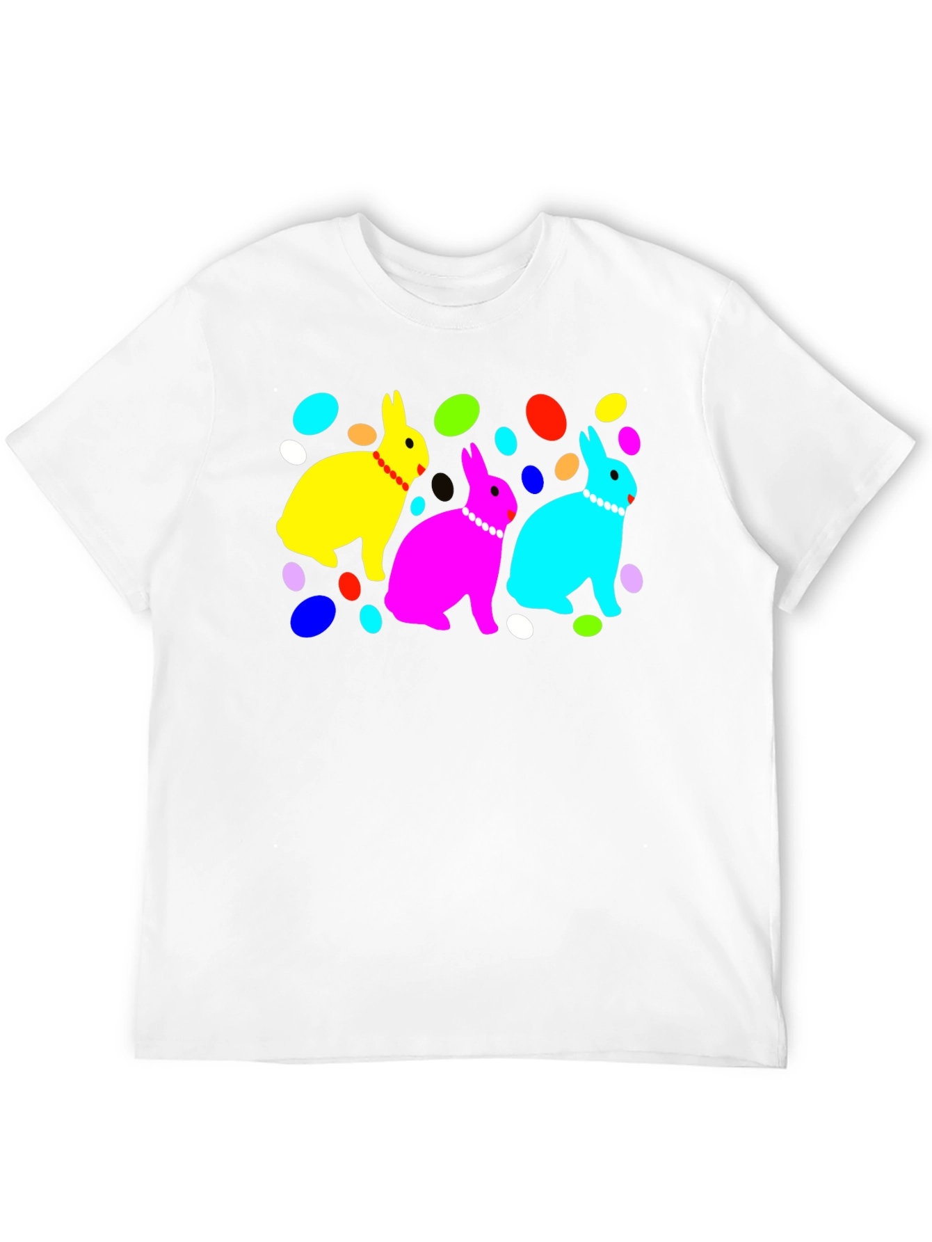 Vibrant Easter Bunny Graphic Tee