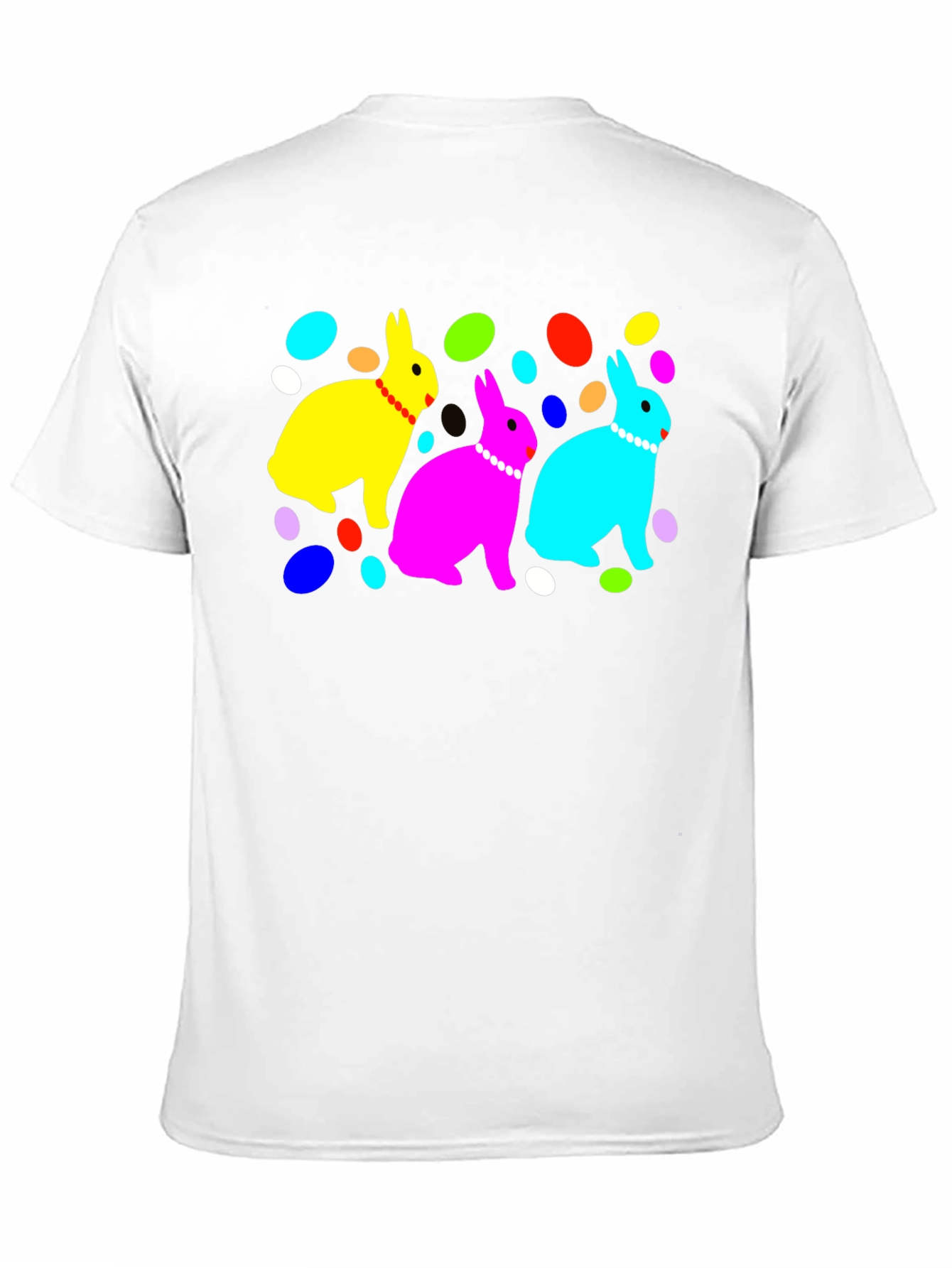 Vibrant Easter Bunny Graphic Tee