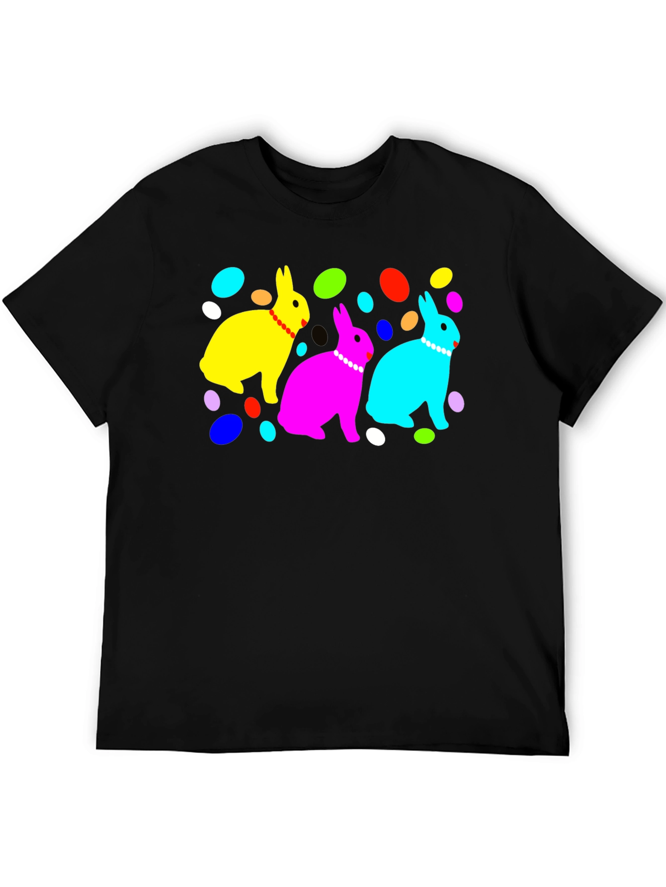 Vibrant Easter Bunny Graphic Tee