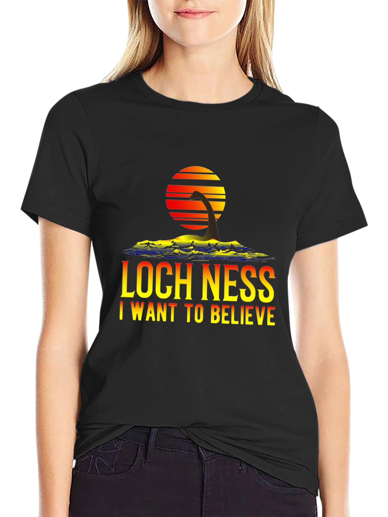 Loch Ness I Want to Believe T-Shirt