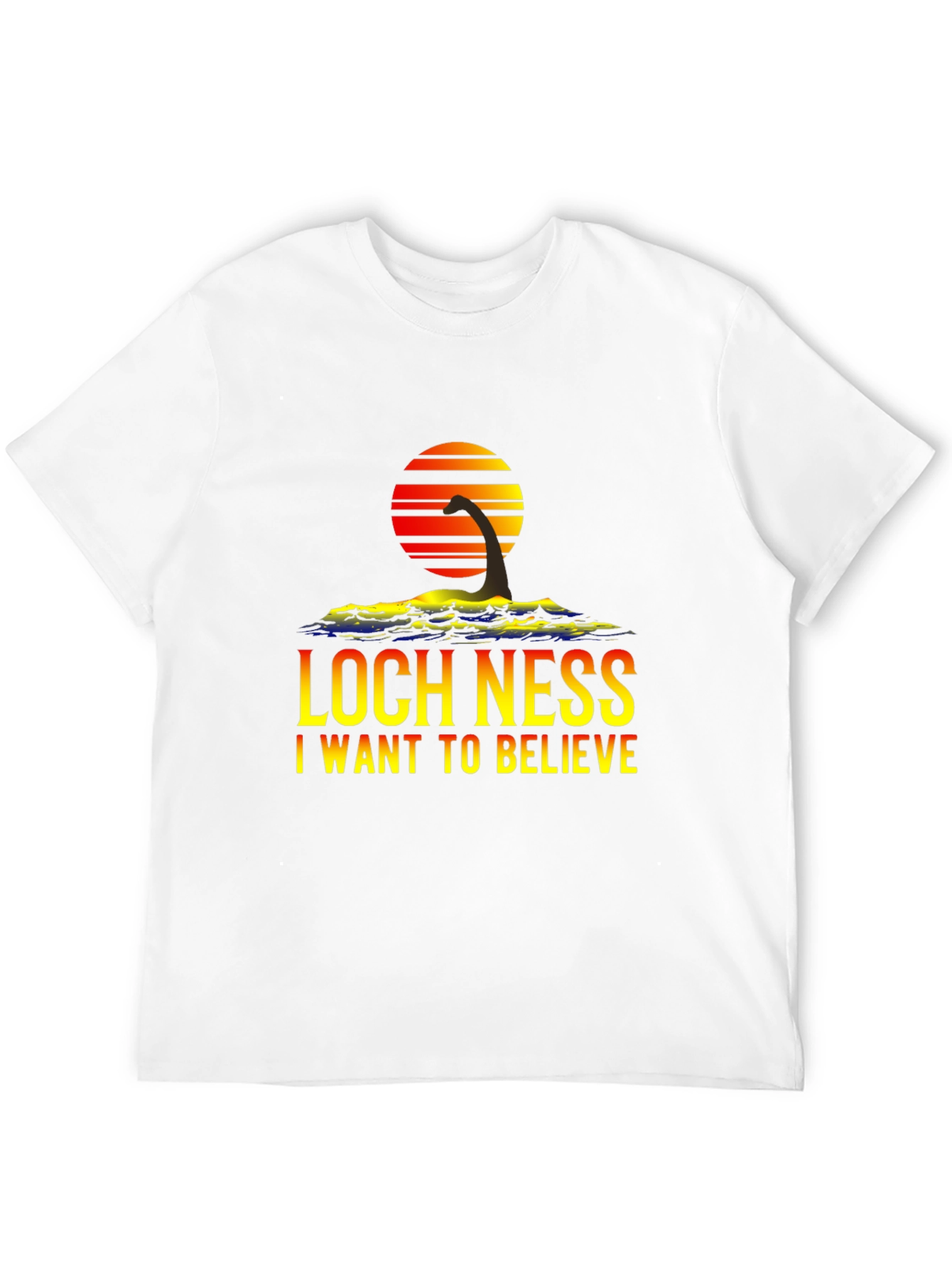 Loch Ness I Want to Believe T-Shirt