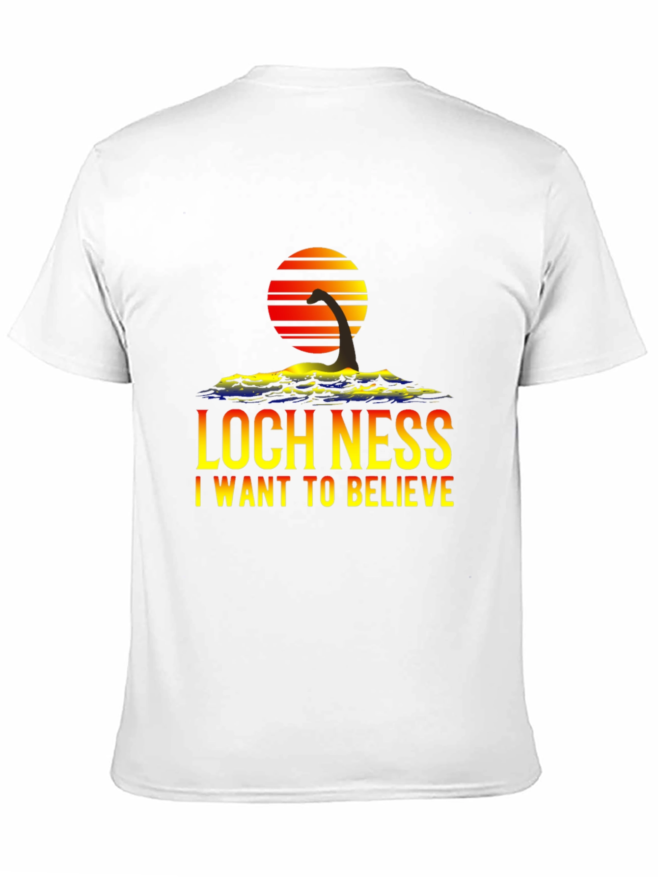 Loch Ness I Want to Believe T-Shirt