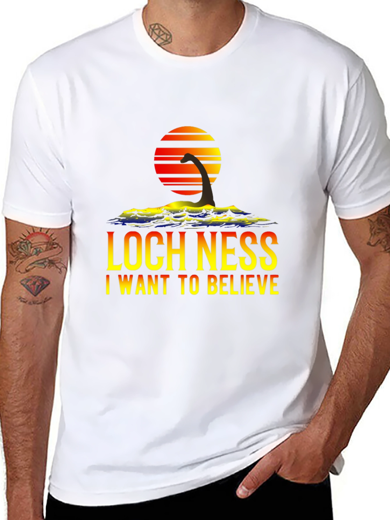 Loch Ness I Want to Believe T-Shirt