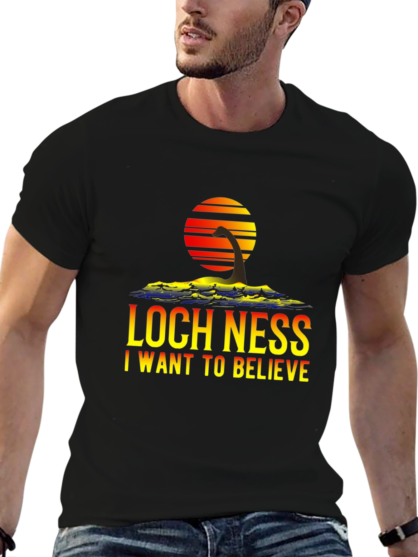 Loch Ness I Want to Believe T-Shirt