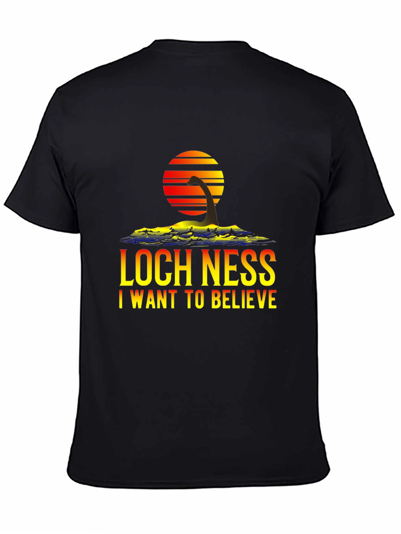 Loch Ness I Want to Believe T-Shirt