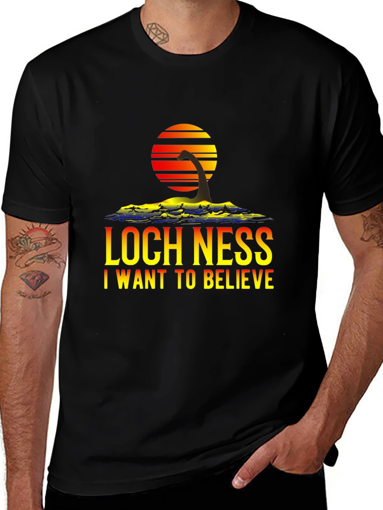 Loch Ness I Want to Believe T-Shirt