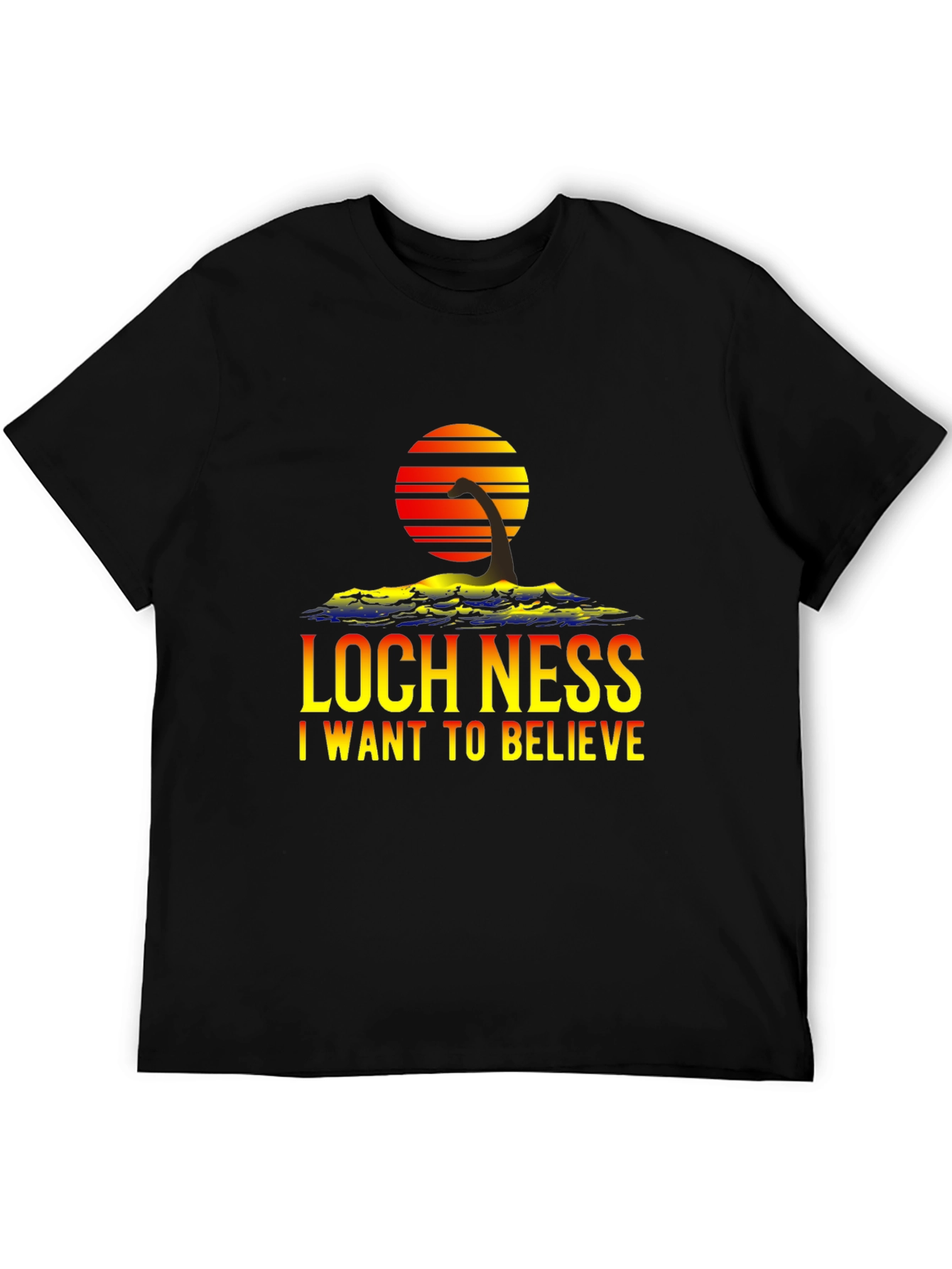 Loch Ness I Want to Believe T-Shirt