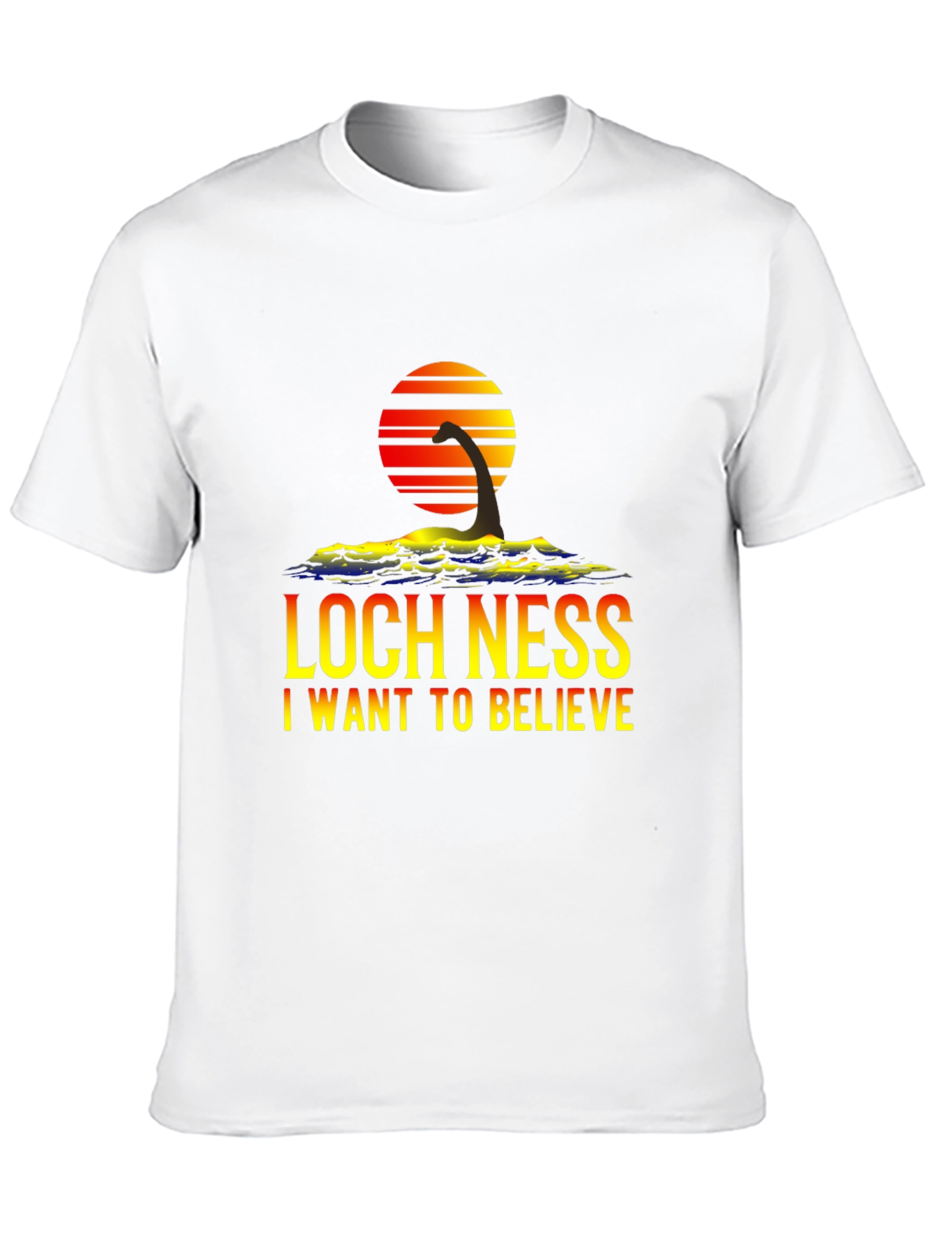 Loch Ness I Want to Believe T-Shirt