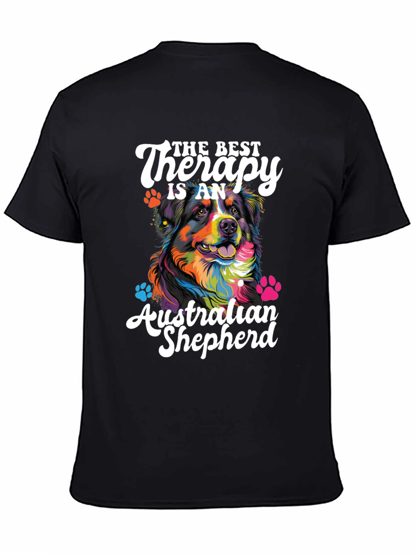 Australian Shepherd Therapy T-Shirt - Dog Lover Tee