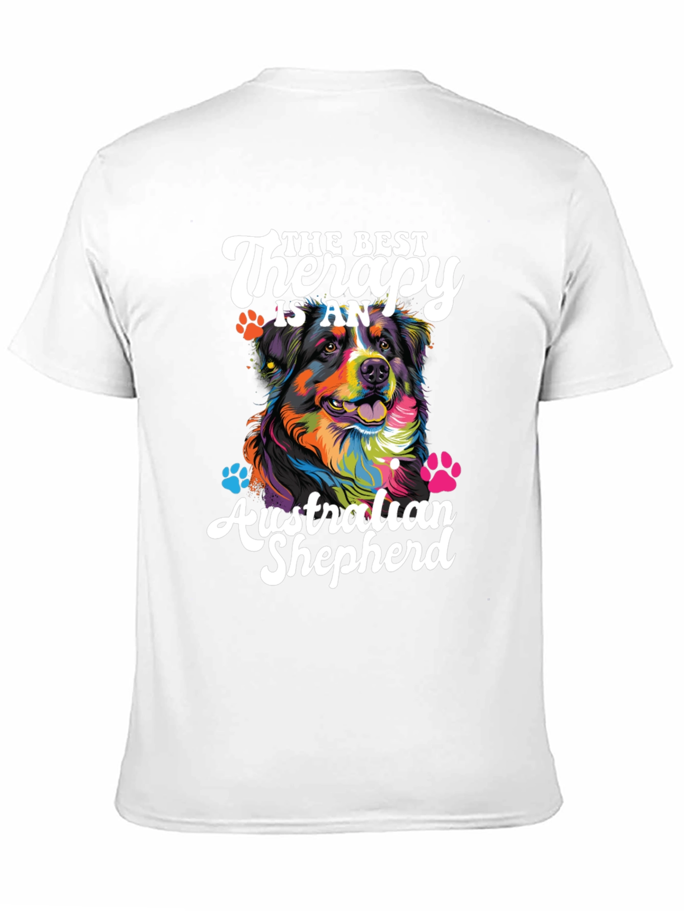 Australian Shepherd Therapy T-Shirt - Dog Lover Tee