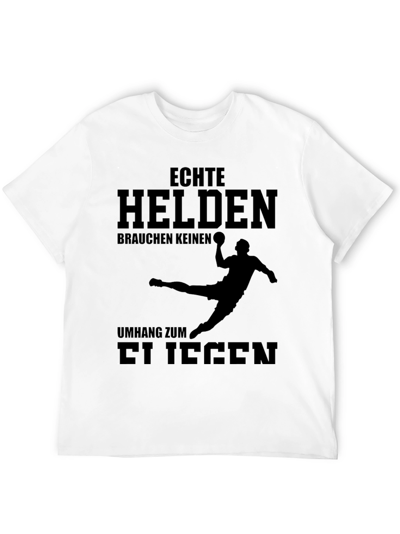 Echte Helden T-Shirt - Handball Design