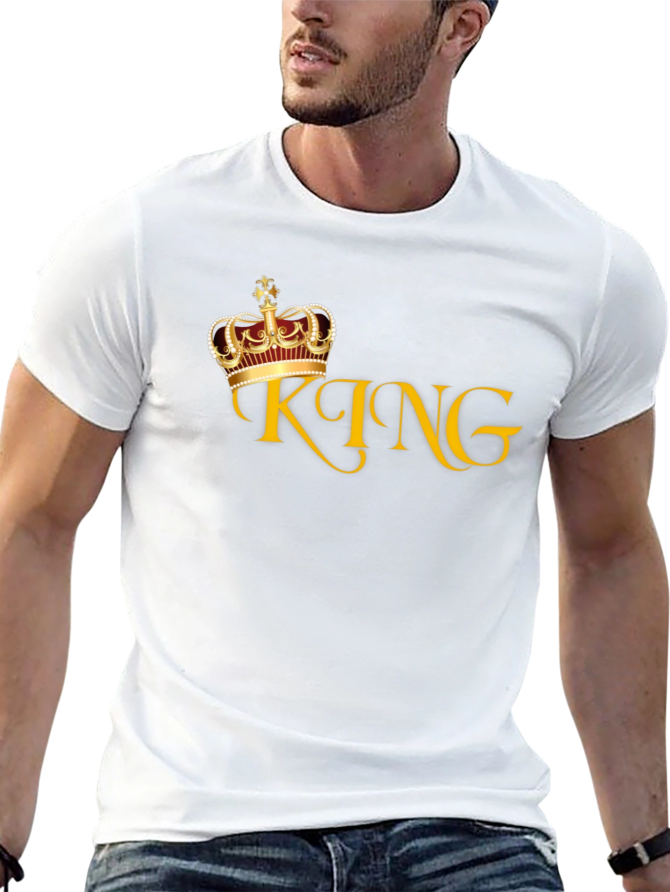 King Crown Graphic Tee - Mens Black T-Shirt
