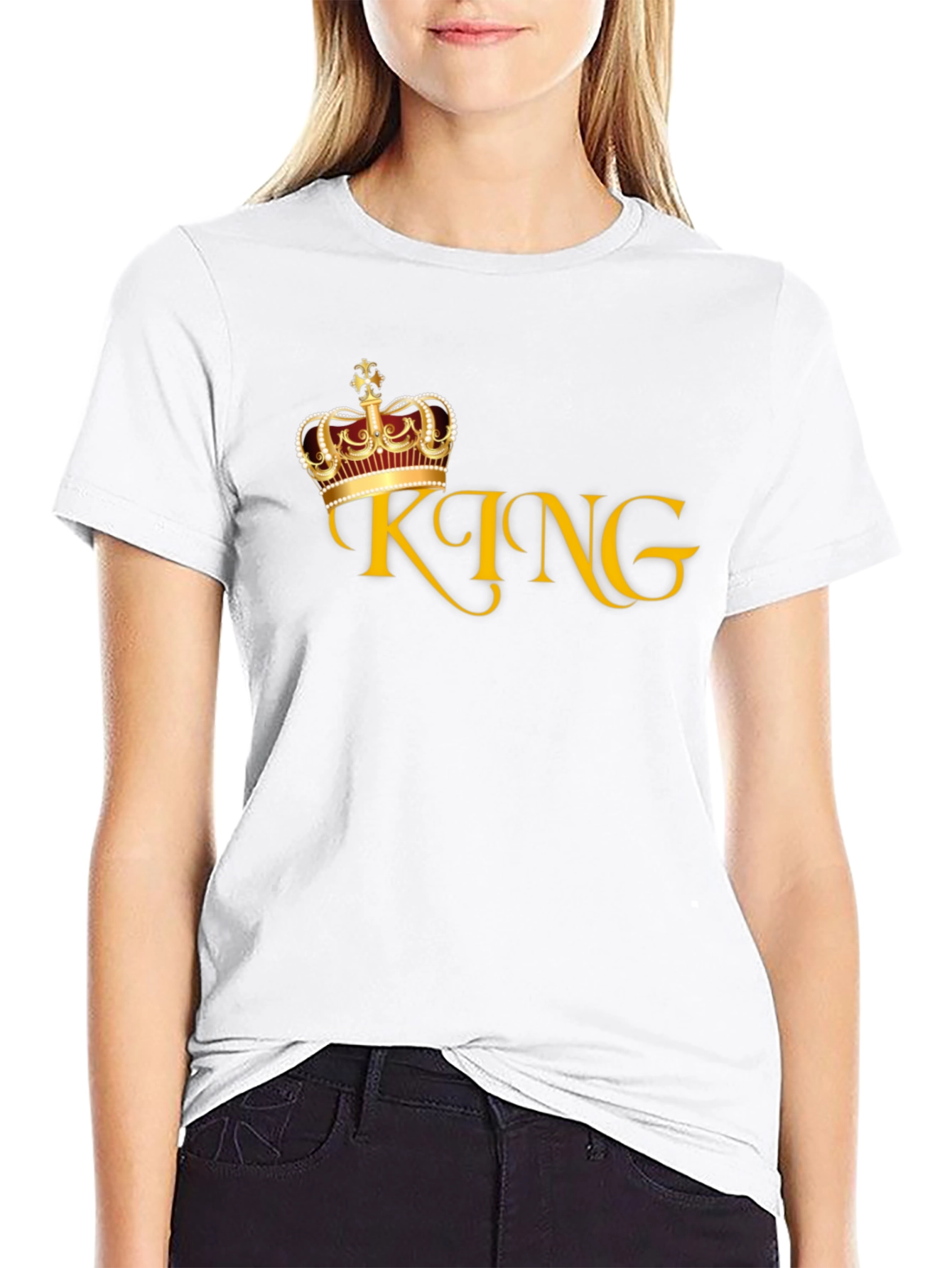 King Crown Graphic Tee - Mens Black T-Shirt