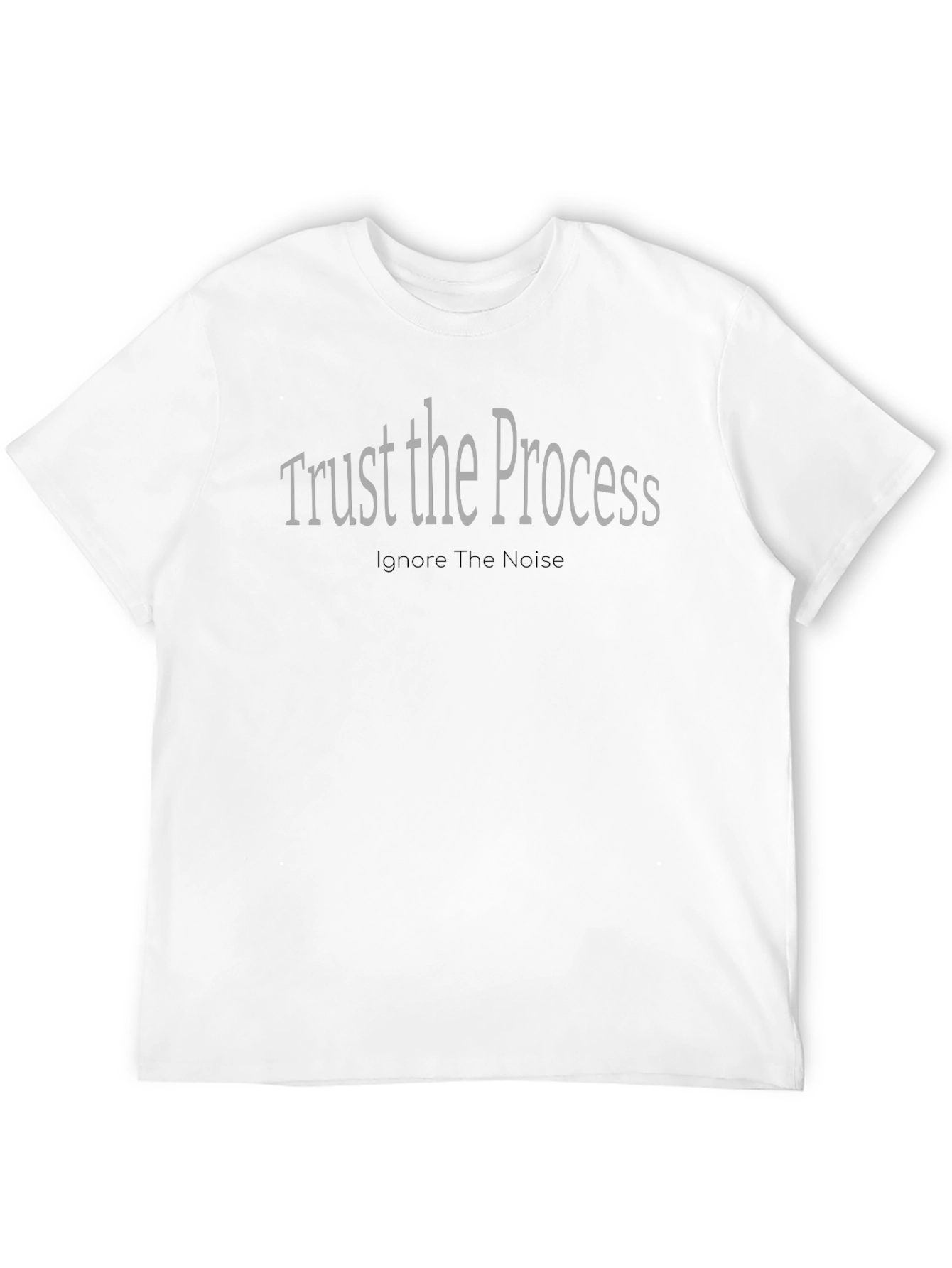 Trust The Process Black Graphic Tee
