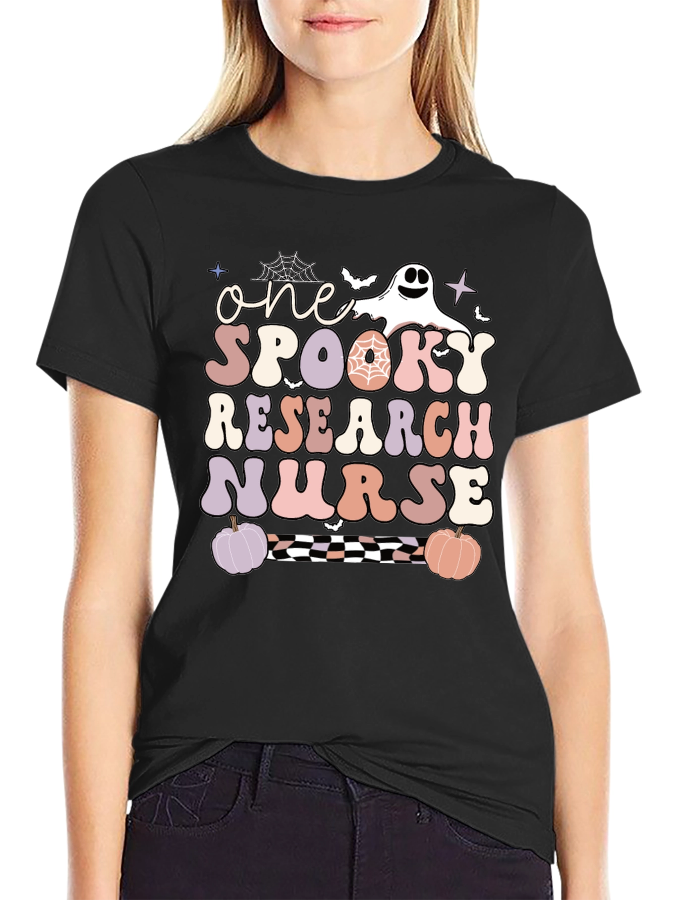 One Spooky Research Nurse Halloween T-Shirt