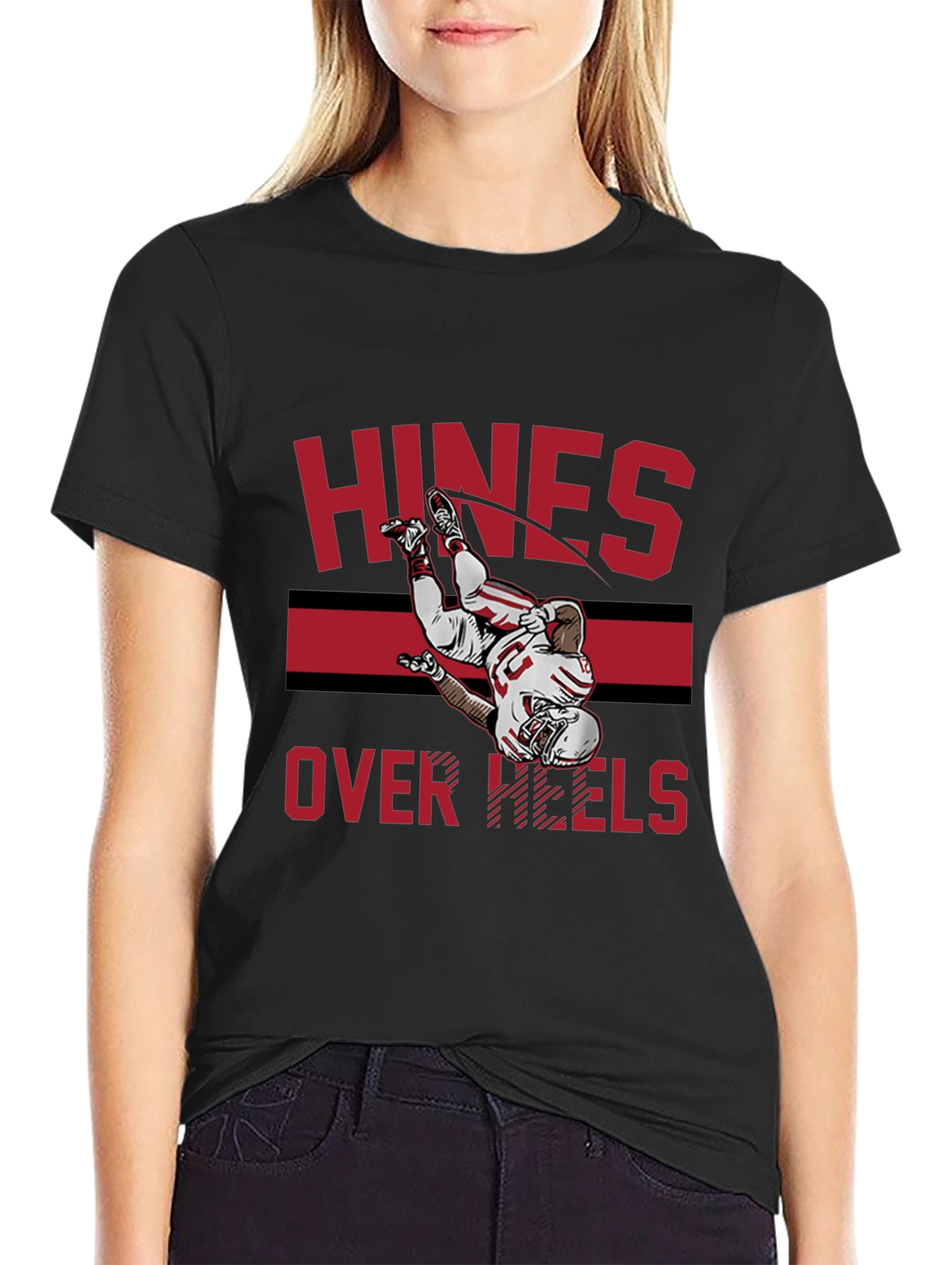 Hines Over Heels Graphic T-Shirt