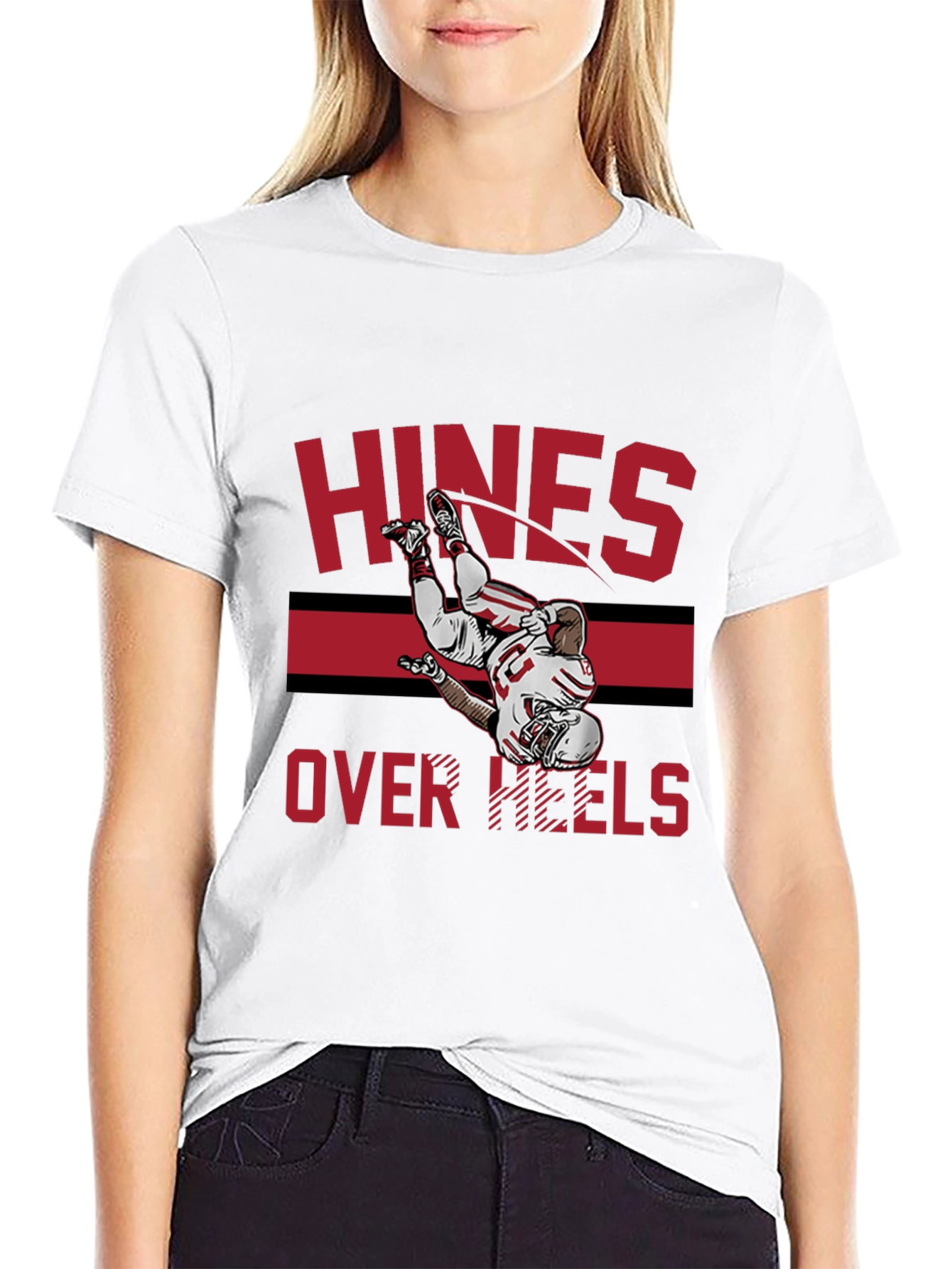 Hines Over Heels Graphic T-Shirt