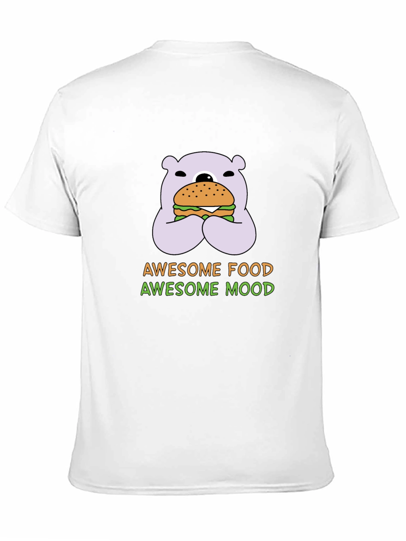 Awesome Food Awesome Mood Graphic T-Shirt