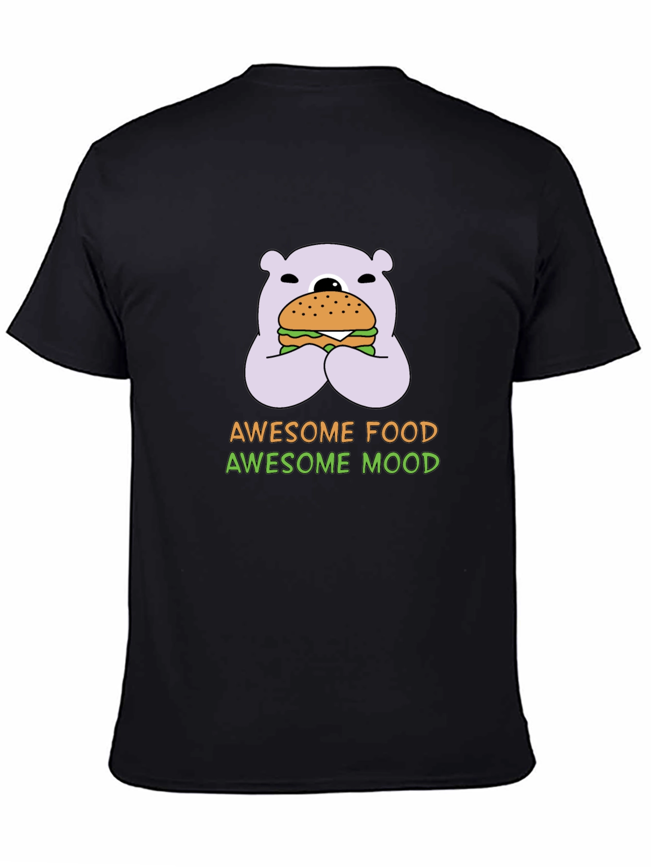 Awesome Food Awesome Mood Graphic T-Shirt