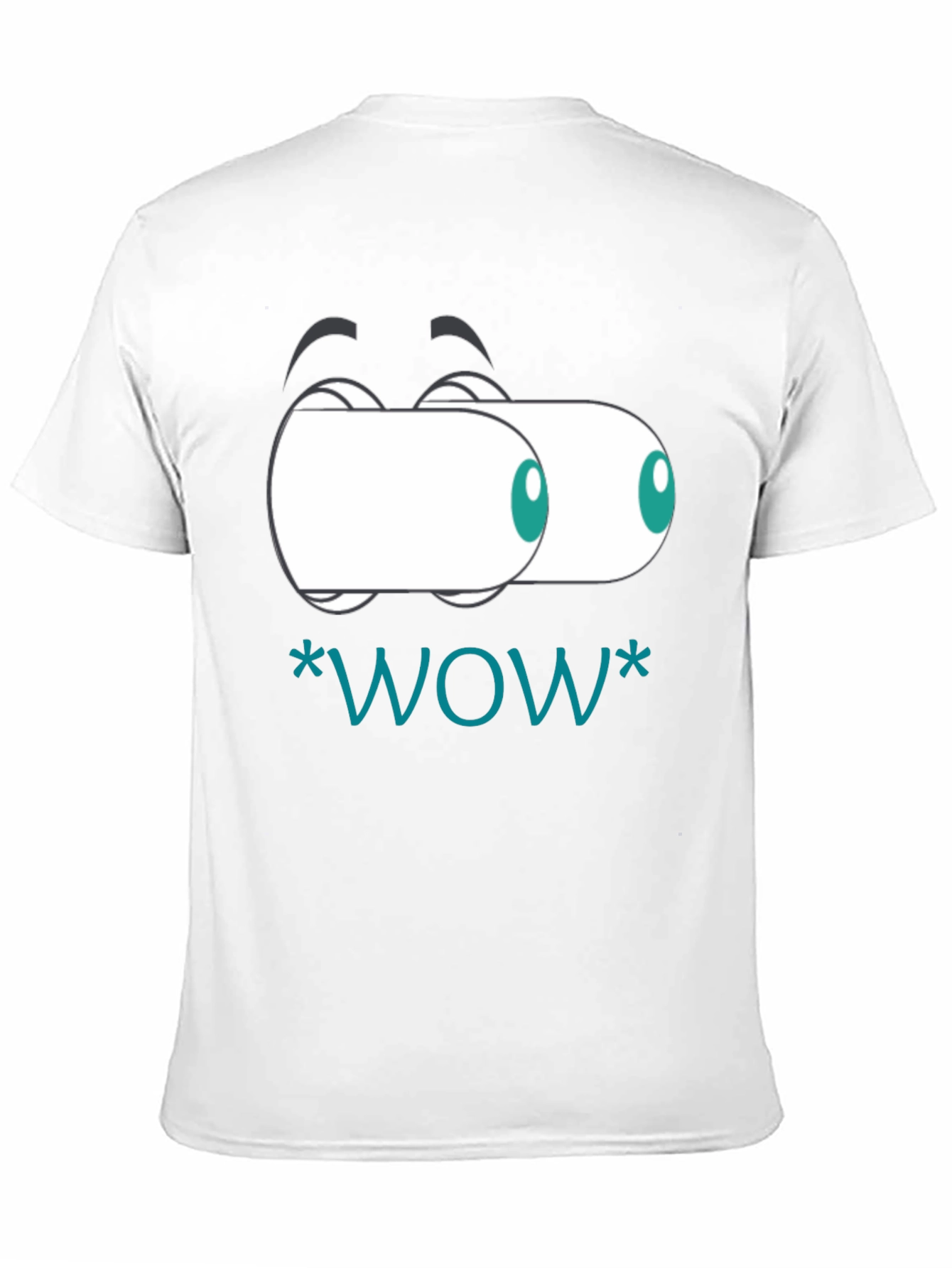 Wow Eyes T-Shirt: Funny Graphic Tee