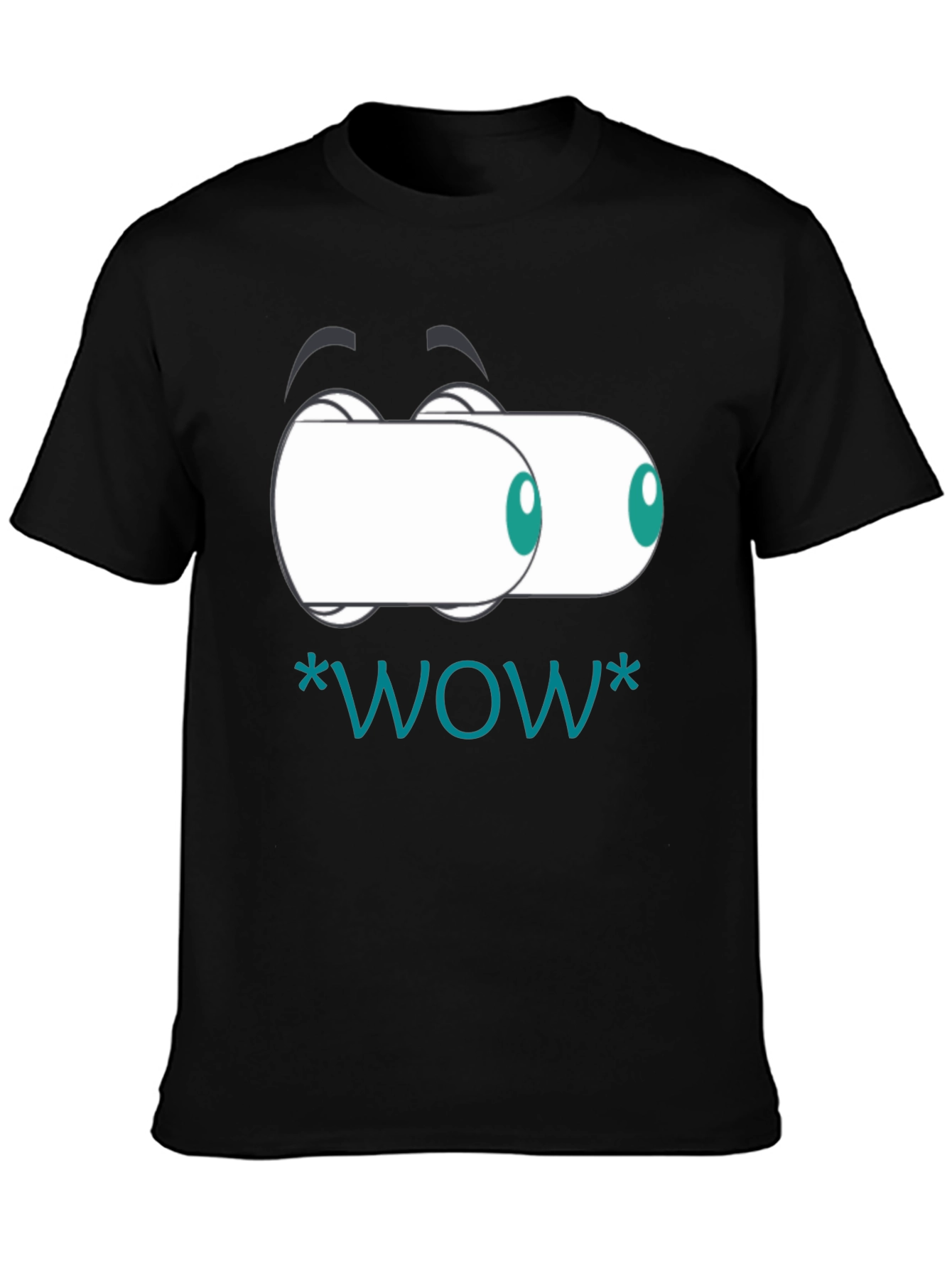 Wow Eyes T-Shirt: Funny Graphic Tee