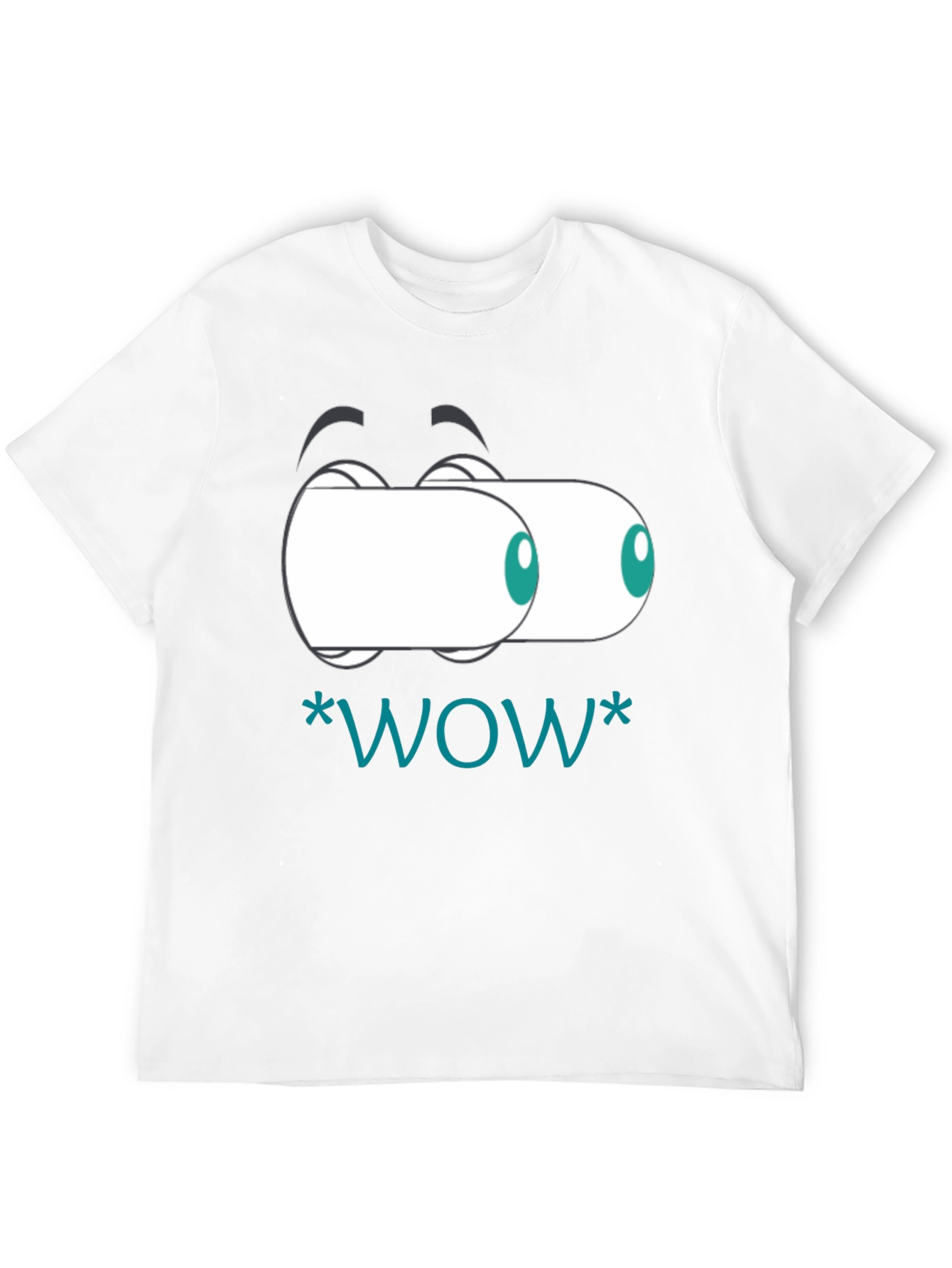 Wow Eyes T-Shirt: Funny Graphic Tee
