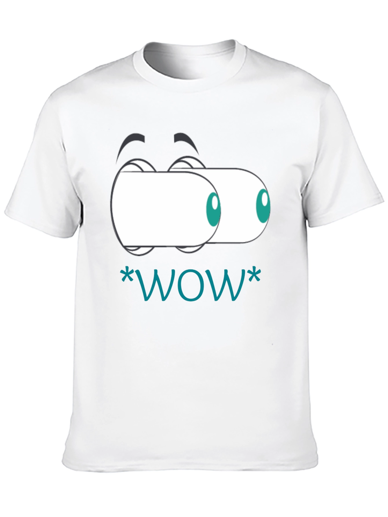 Wow Eyes T-Shirt: Funny Graphic Tee