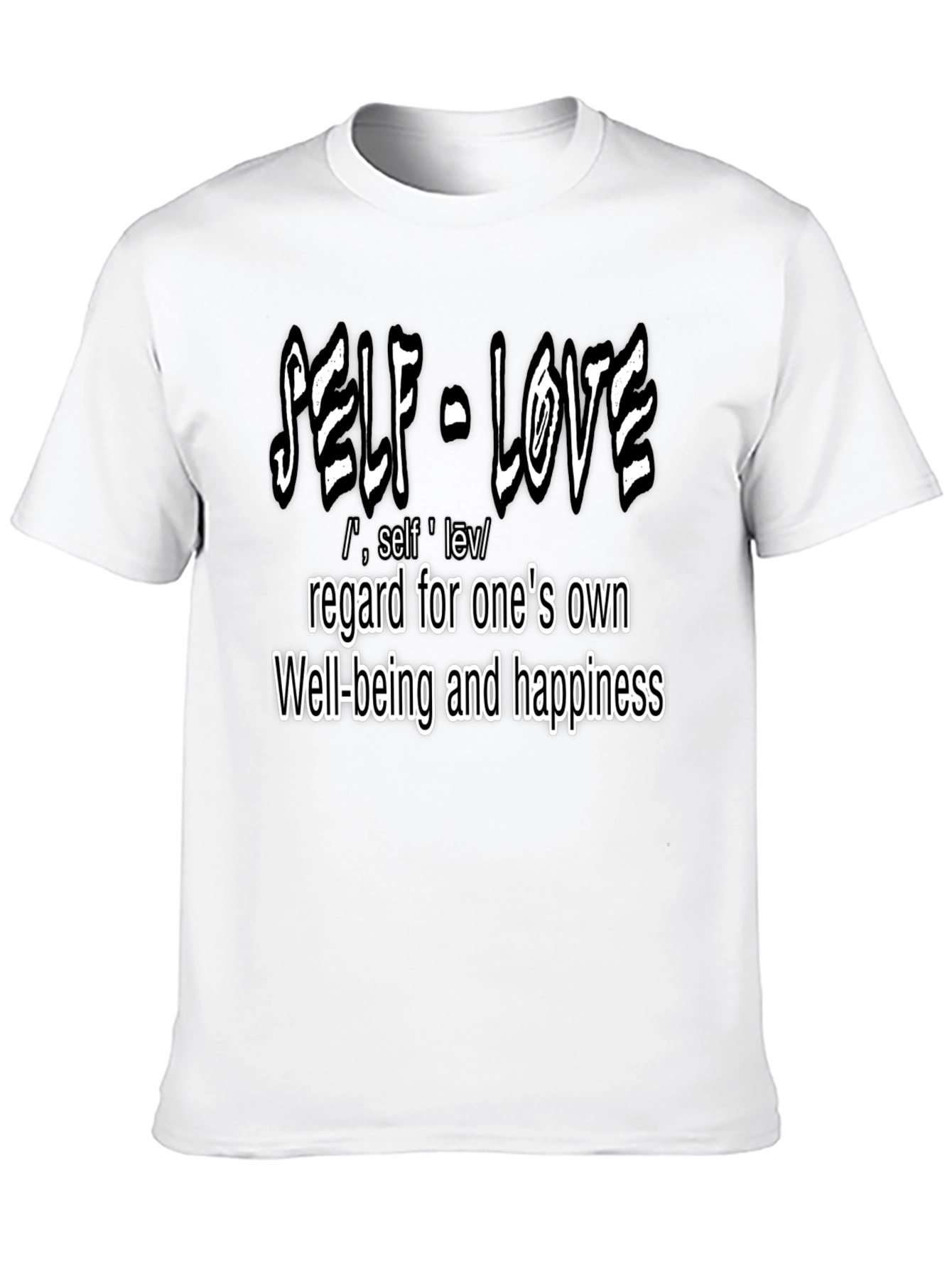 Self-Love Definition Graphic Tee - Black
