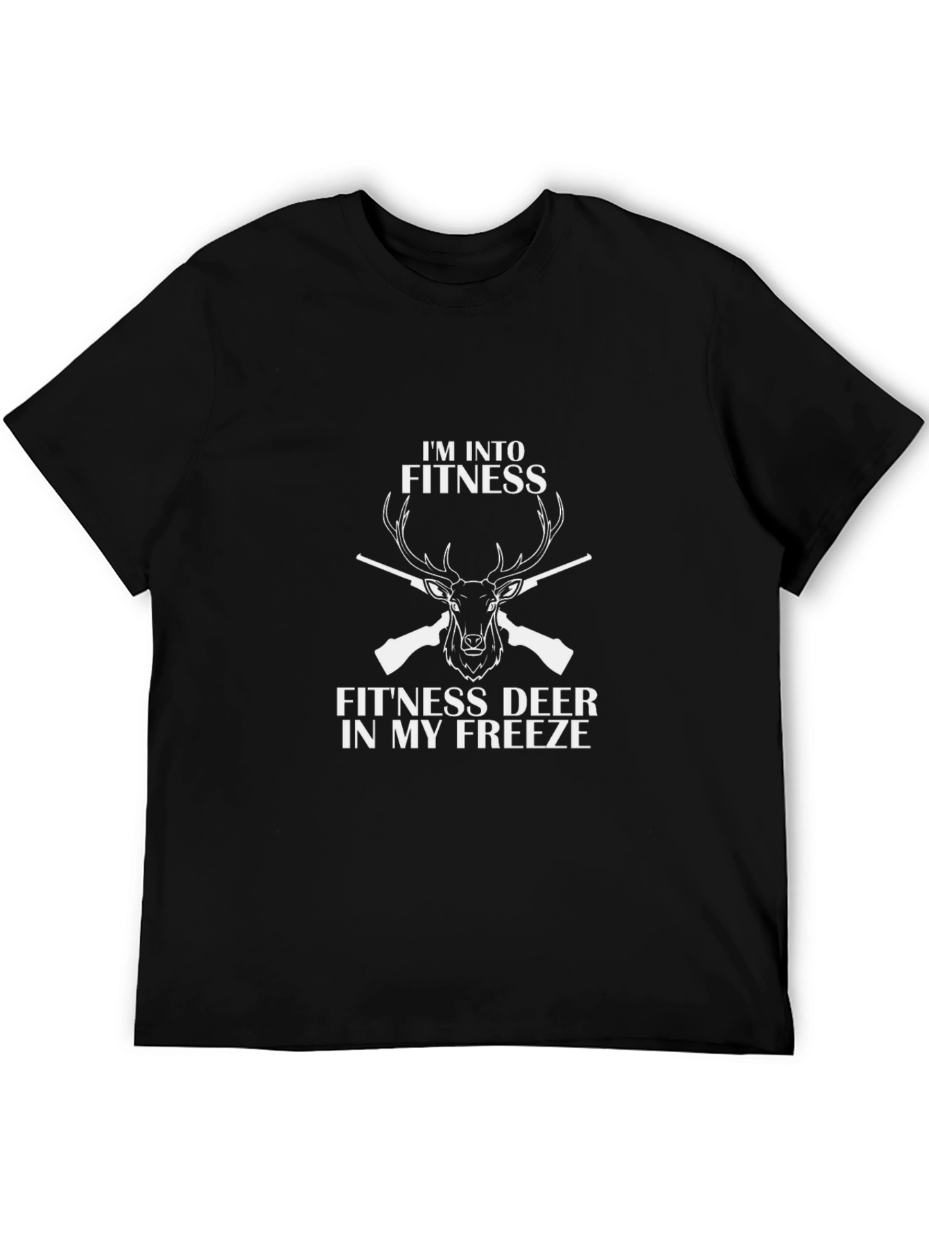 Fitness Deer T-Shirt - Funny Hunting Tee