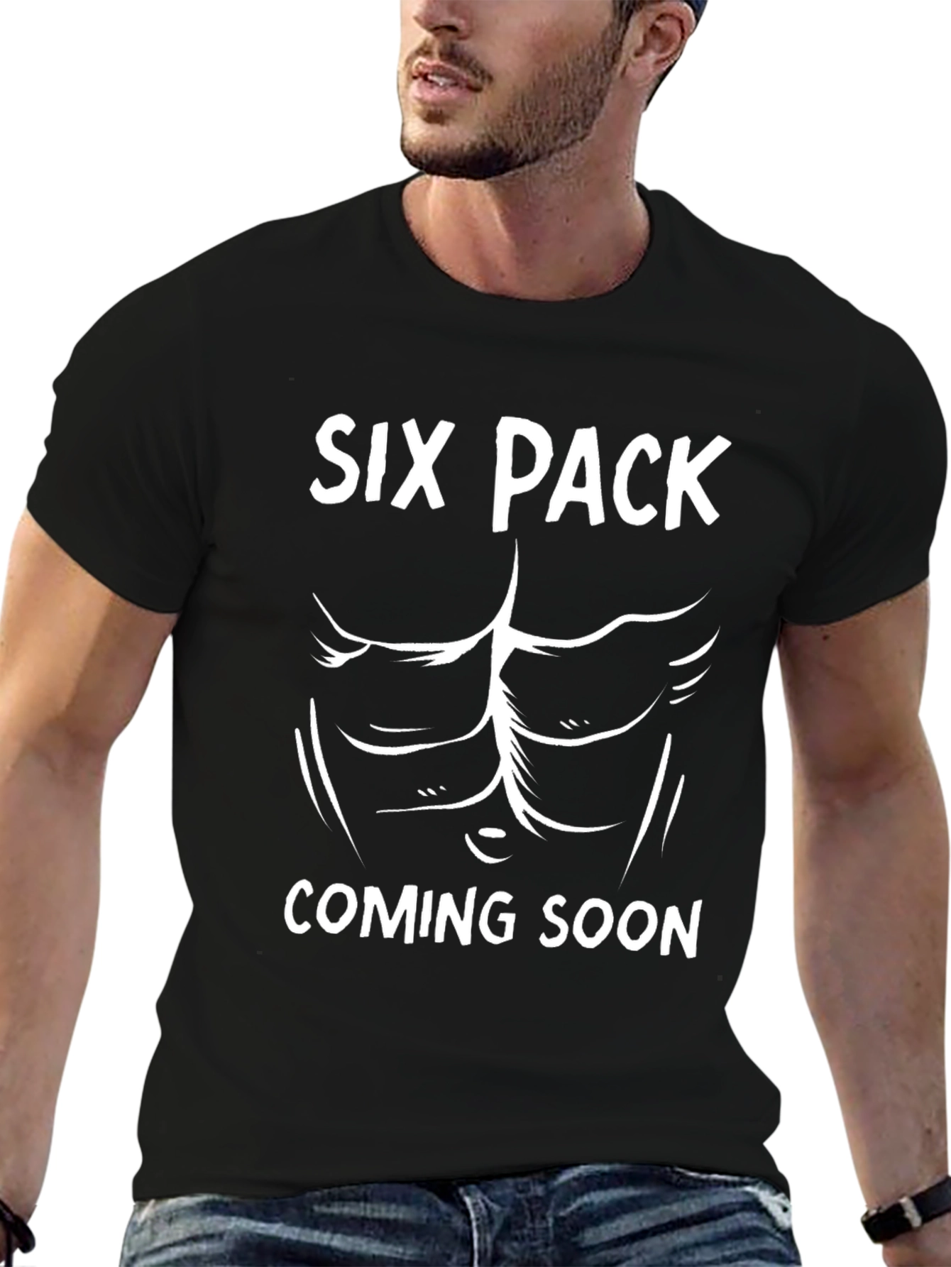 Six Pack Coming Soon Graphic Tee