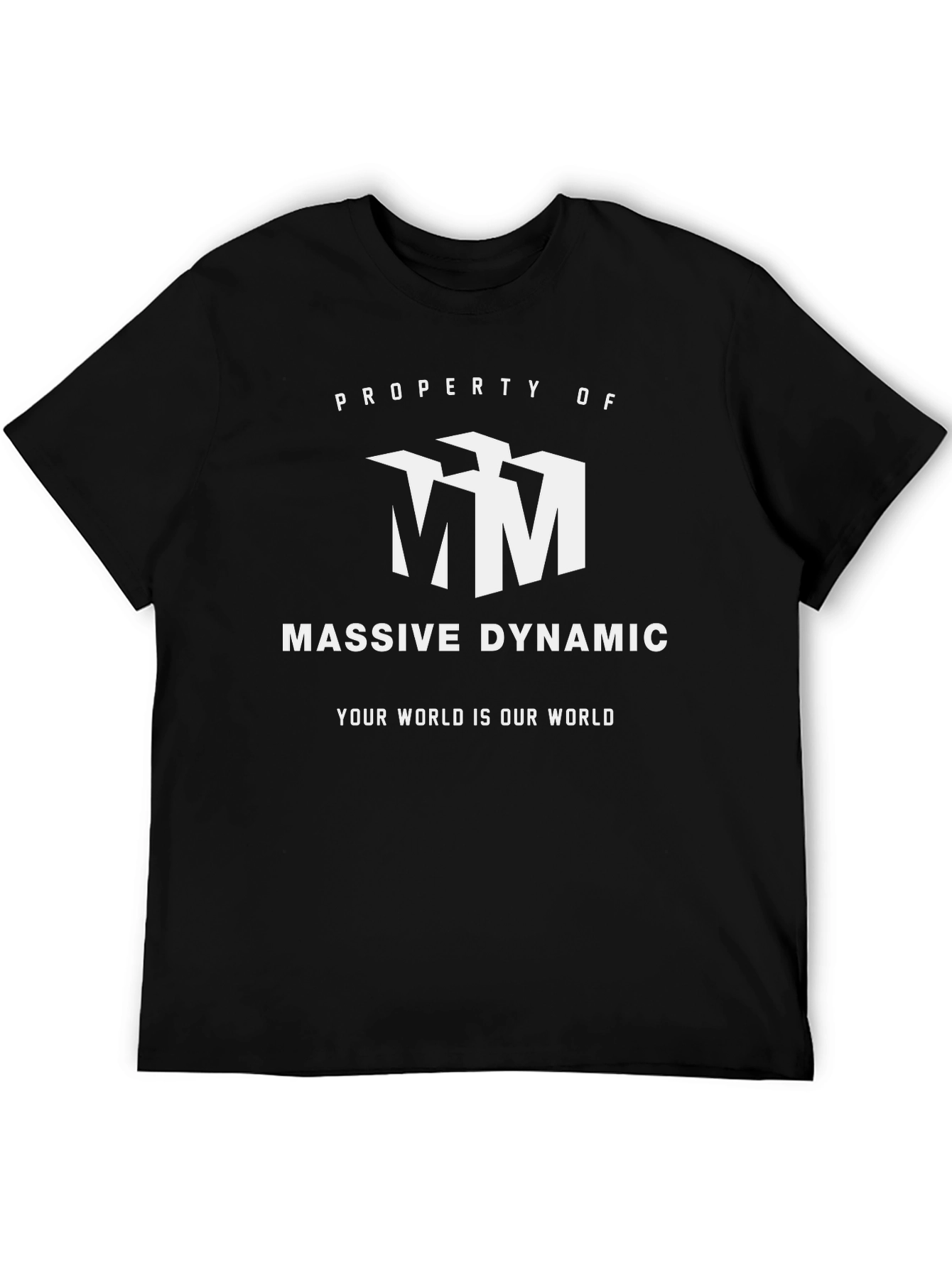Massive Dynamic Graphic Tee - Black