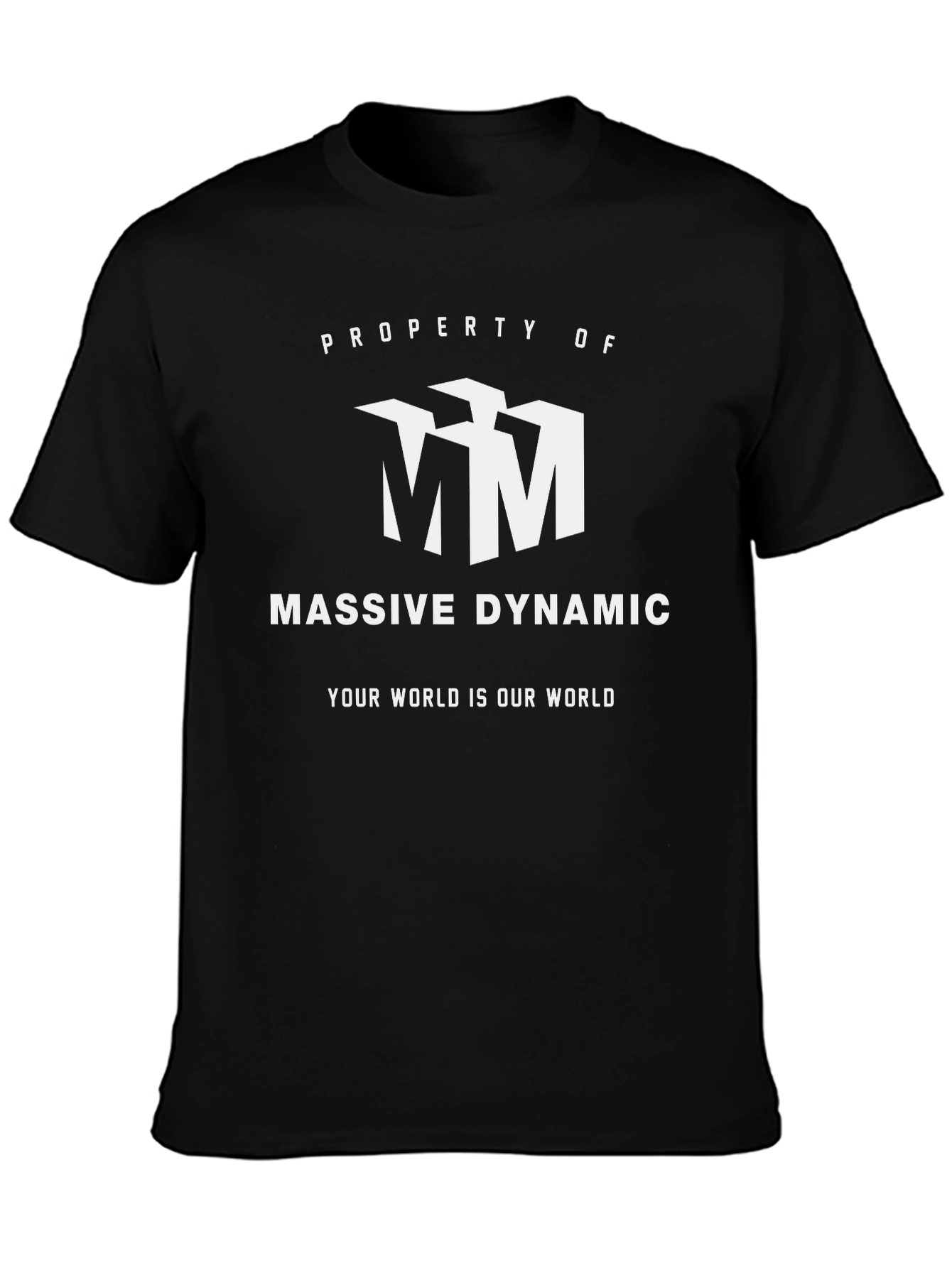 Massive Dynamic Graphic Tee - Black