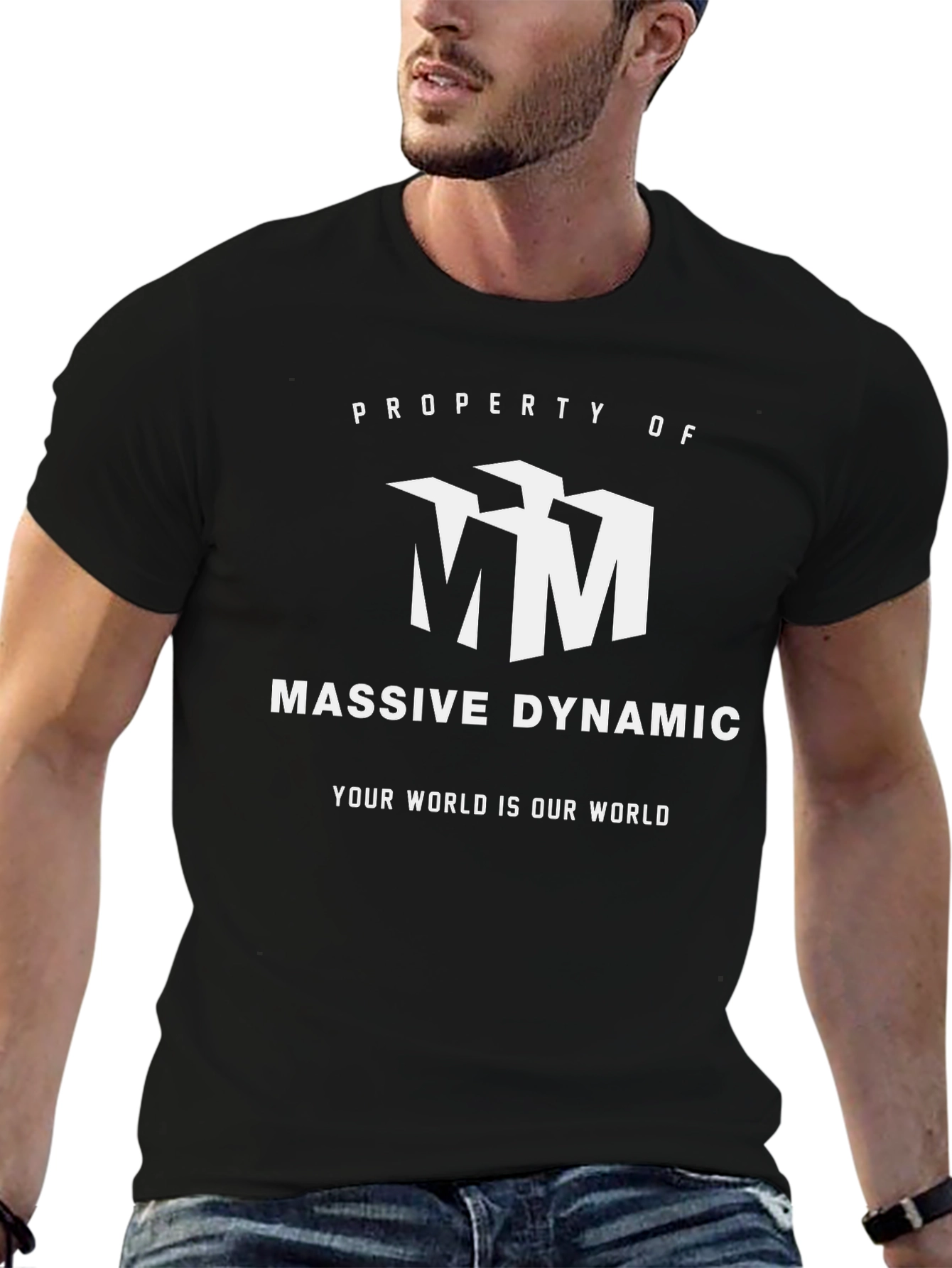 Massive Dynamic Graphic Tee - Black